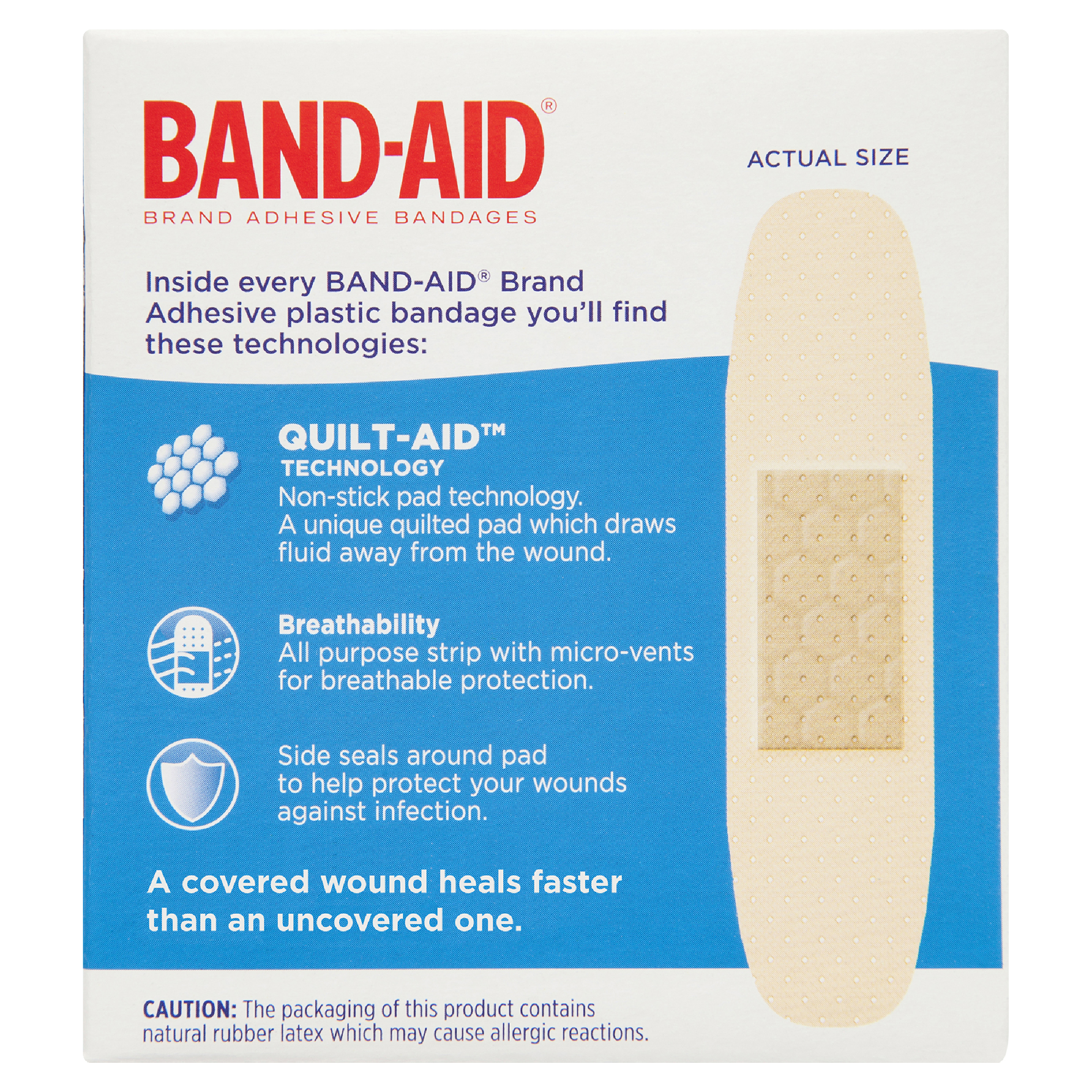 BAND-AID PLASTIC STRIPS 50 PACK - Image 4