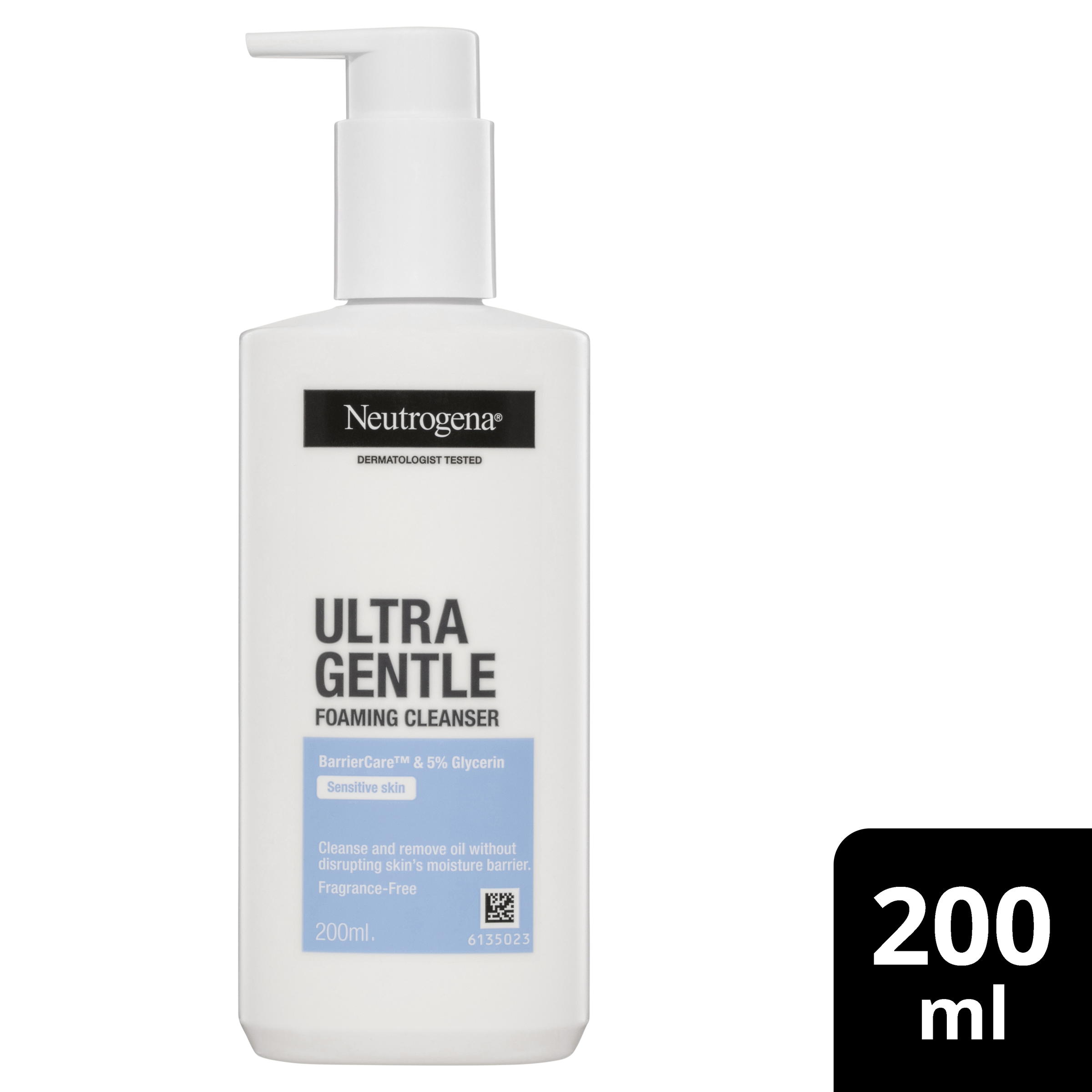 NEUTROGENA ULTRA GENTLE FOAMING CLEANSER 200ML - Image 11