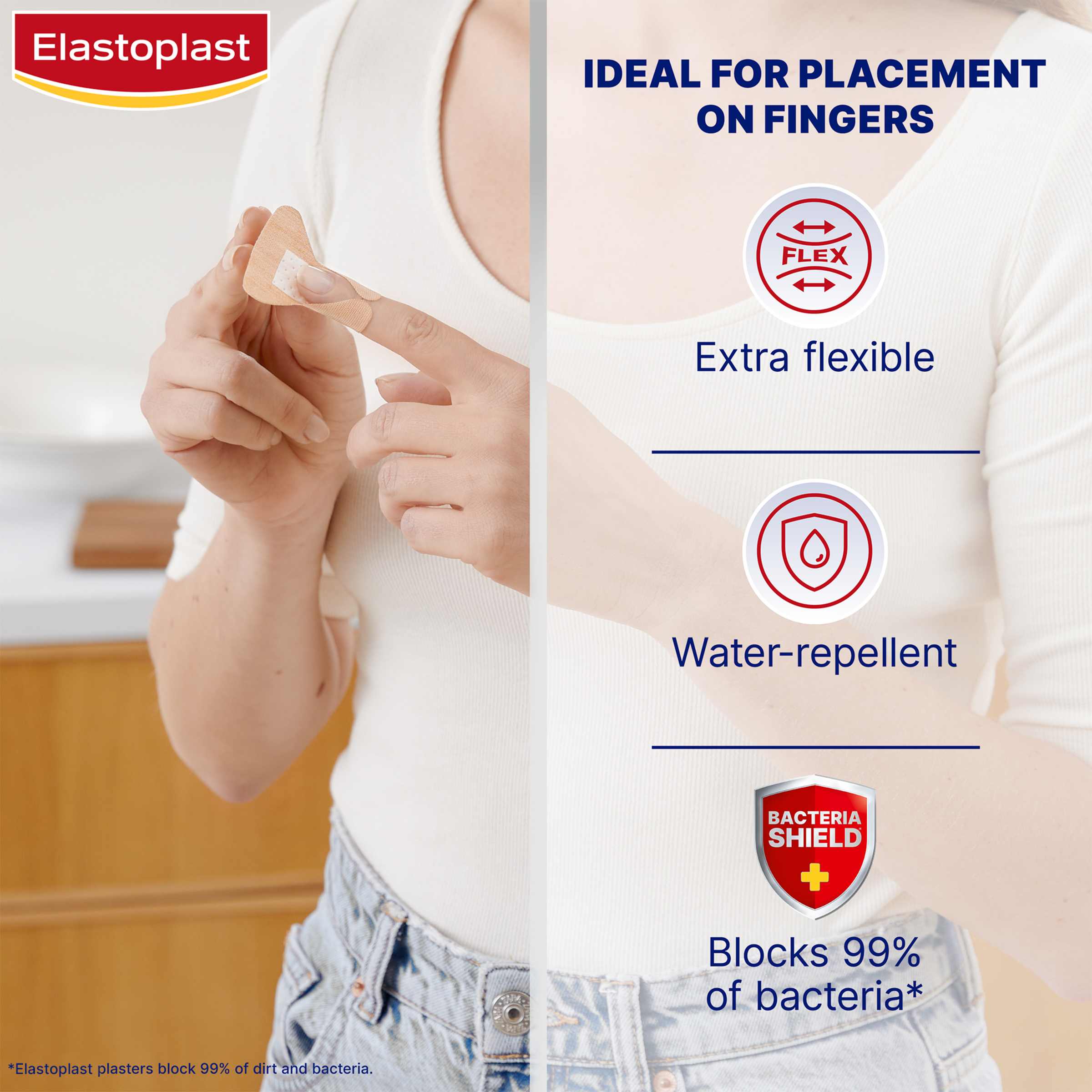 ELASTOPLAST HAND MIX STRIPS 20 PACK - Image 4
