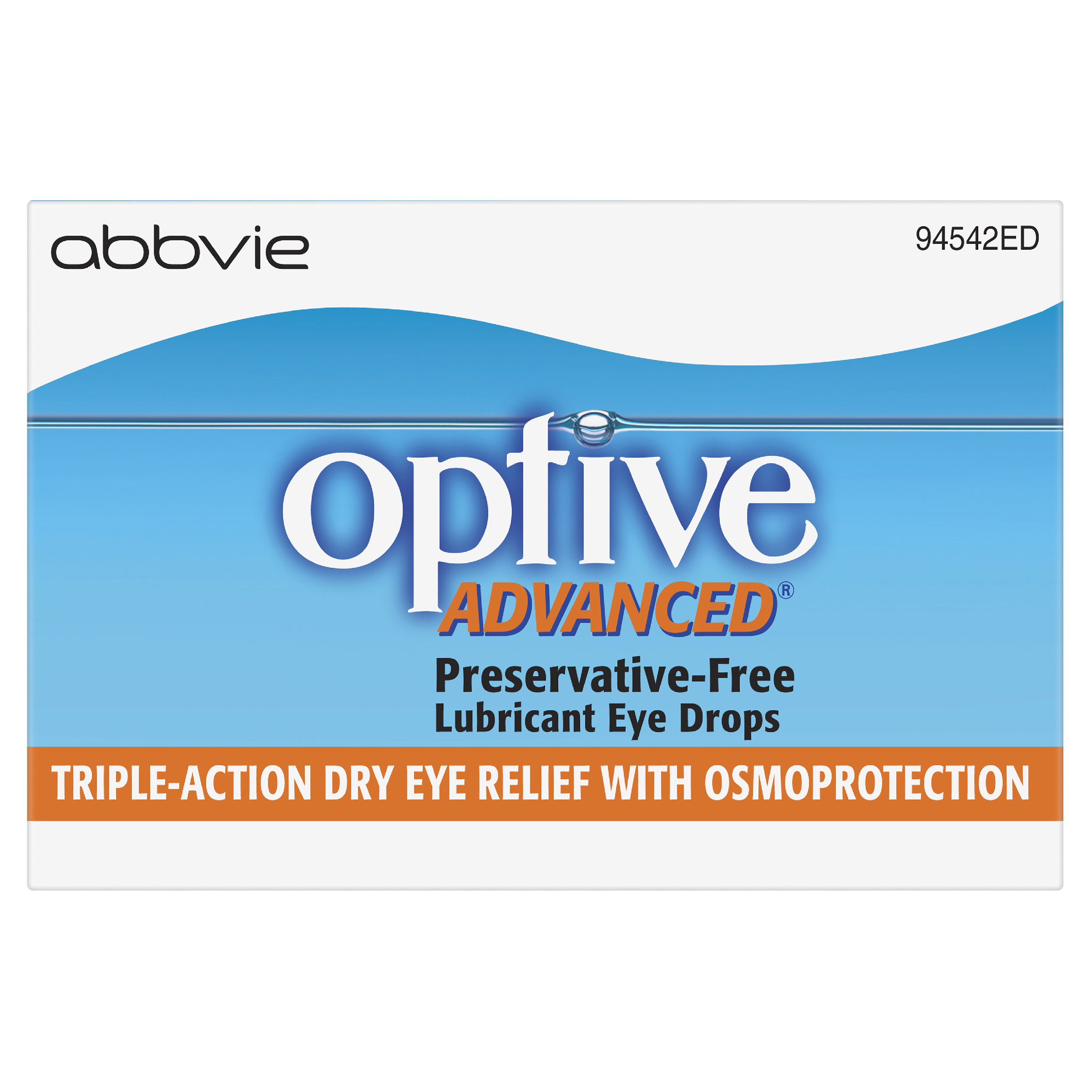 OPTIVE ADVANCED LUBRICANT EYE DROPS  0.4ML 30 PACK - Image 5