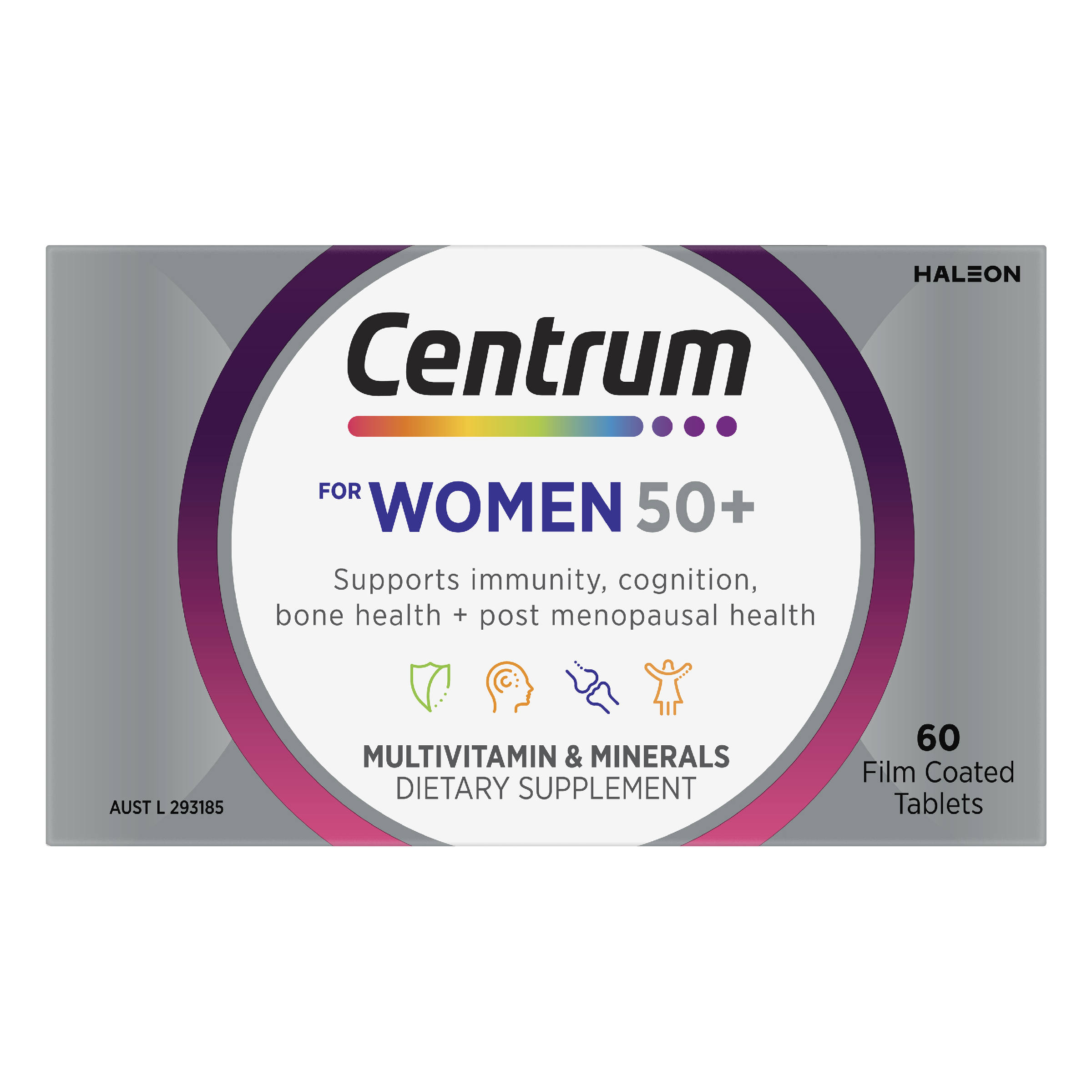 CENTRUM FOR WOMEN 50+ 60 TABLETS - Image 9