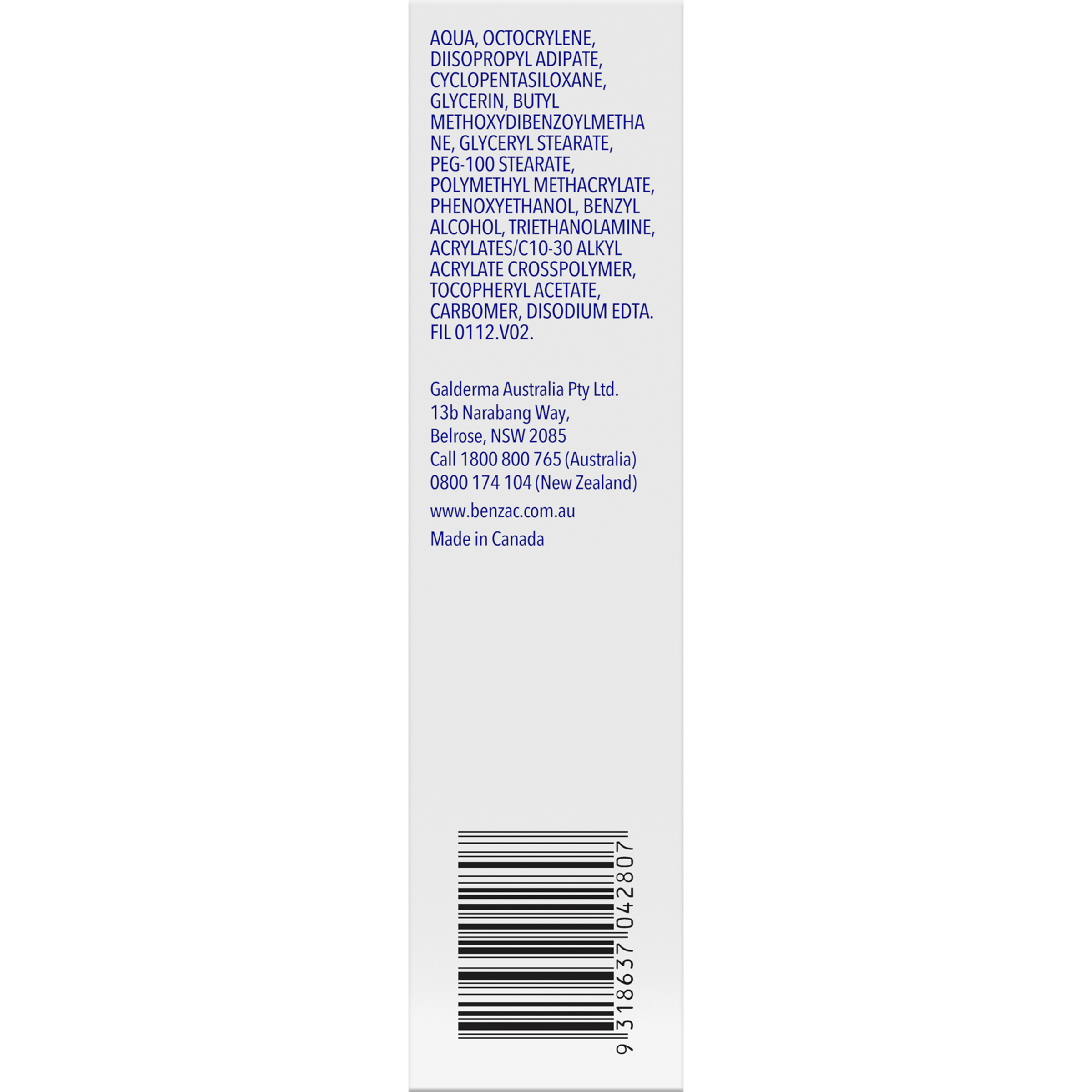 BENZAC DAILY FACIAL MOISTURISER SPF15+ 118ML - Image 4