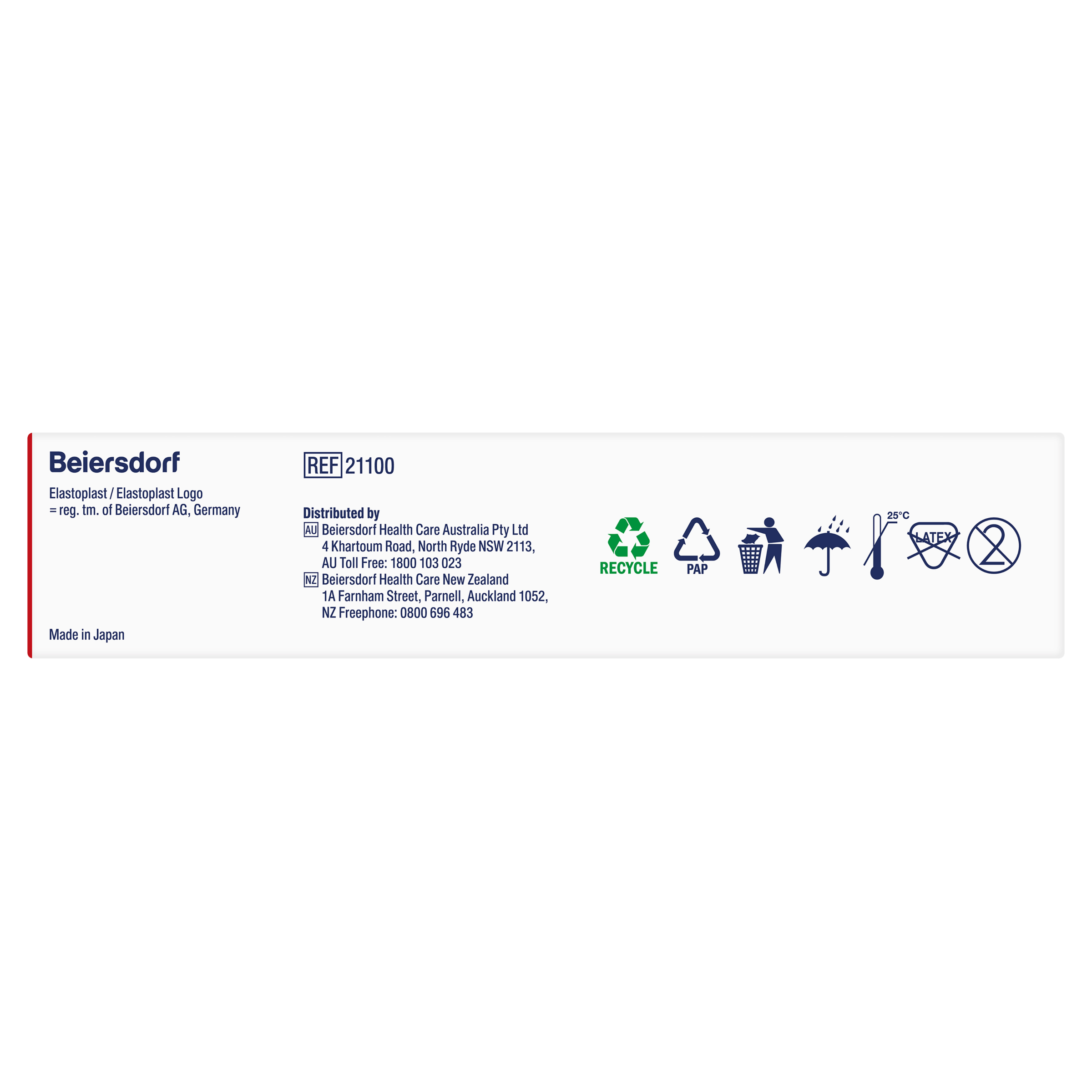 ELASTOPLAST NON-STICK DRESSINGS 7.5CM X 5CM 5 PACK - Image 8