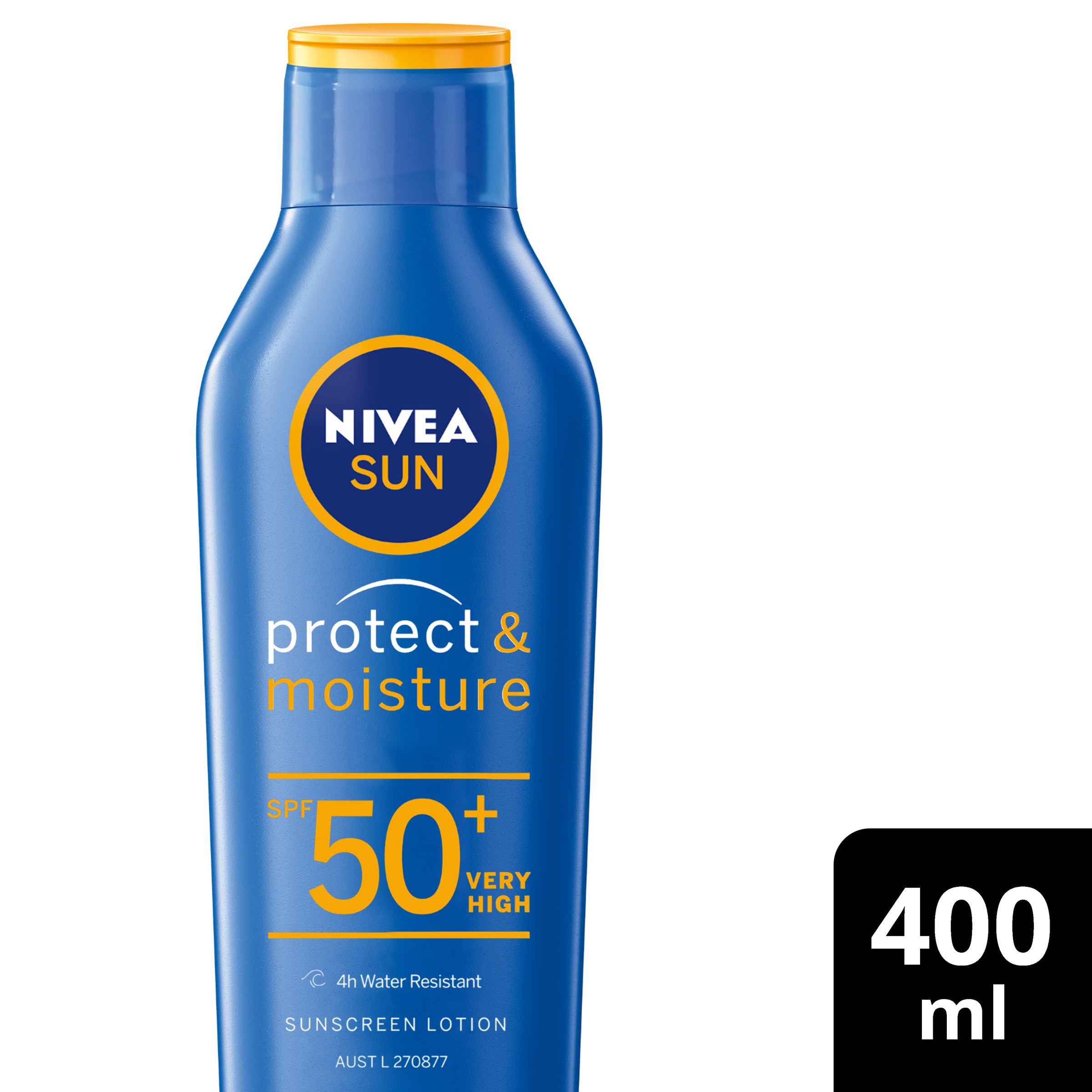 NIVEA PROTECT & MOISTURE SUNSCREEN LOTION SPF50+ 400ML - Image 9