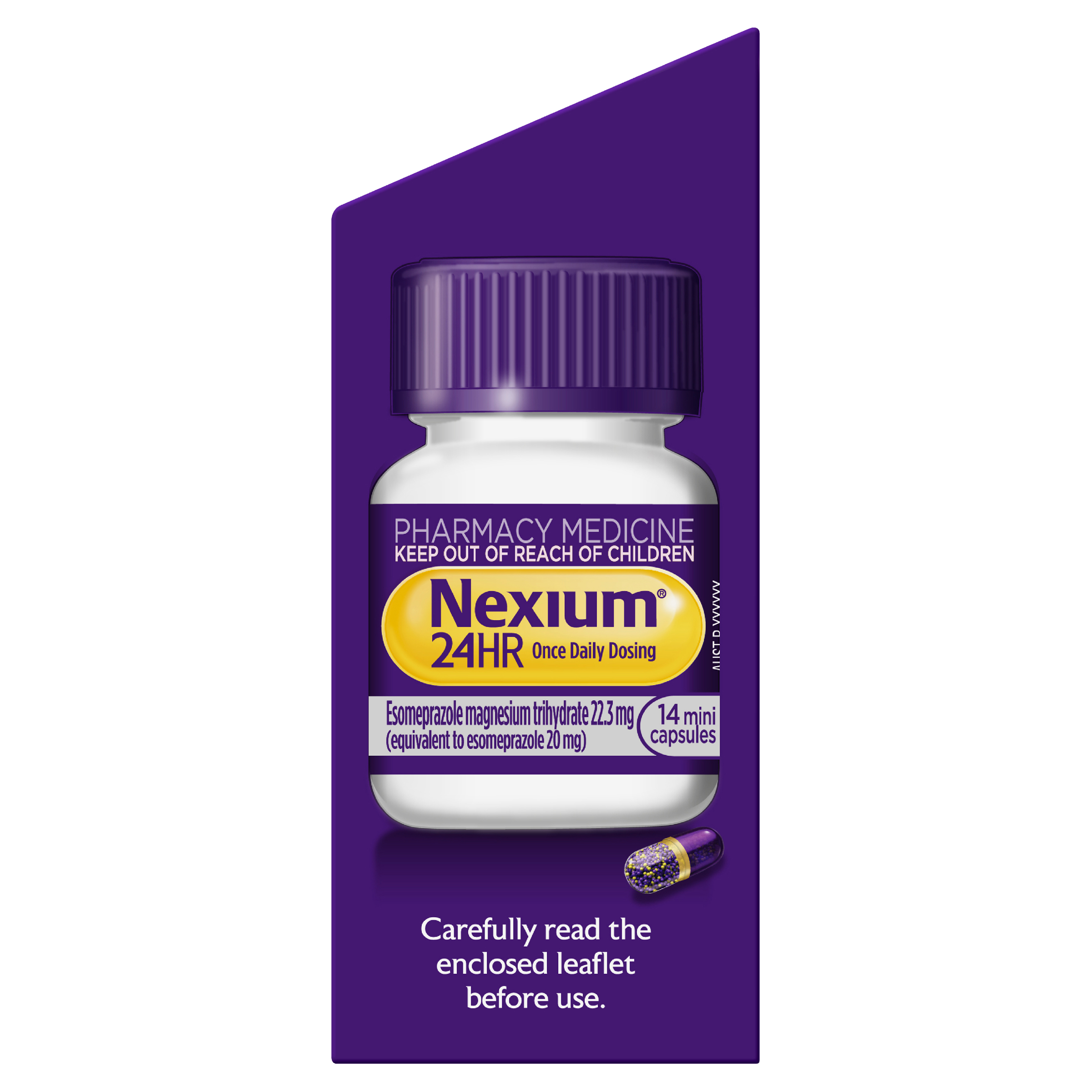 NEXIUM 24HR 20MG 14 MINI CAPSULES - Image 11