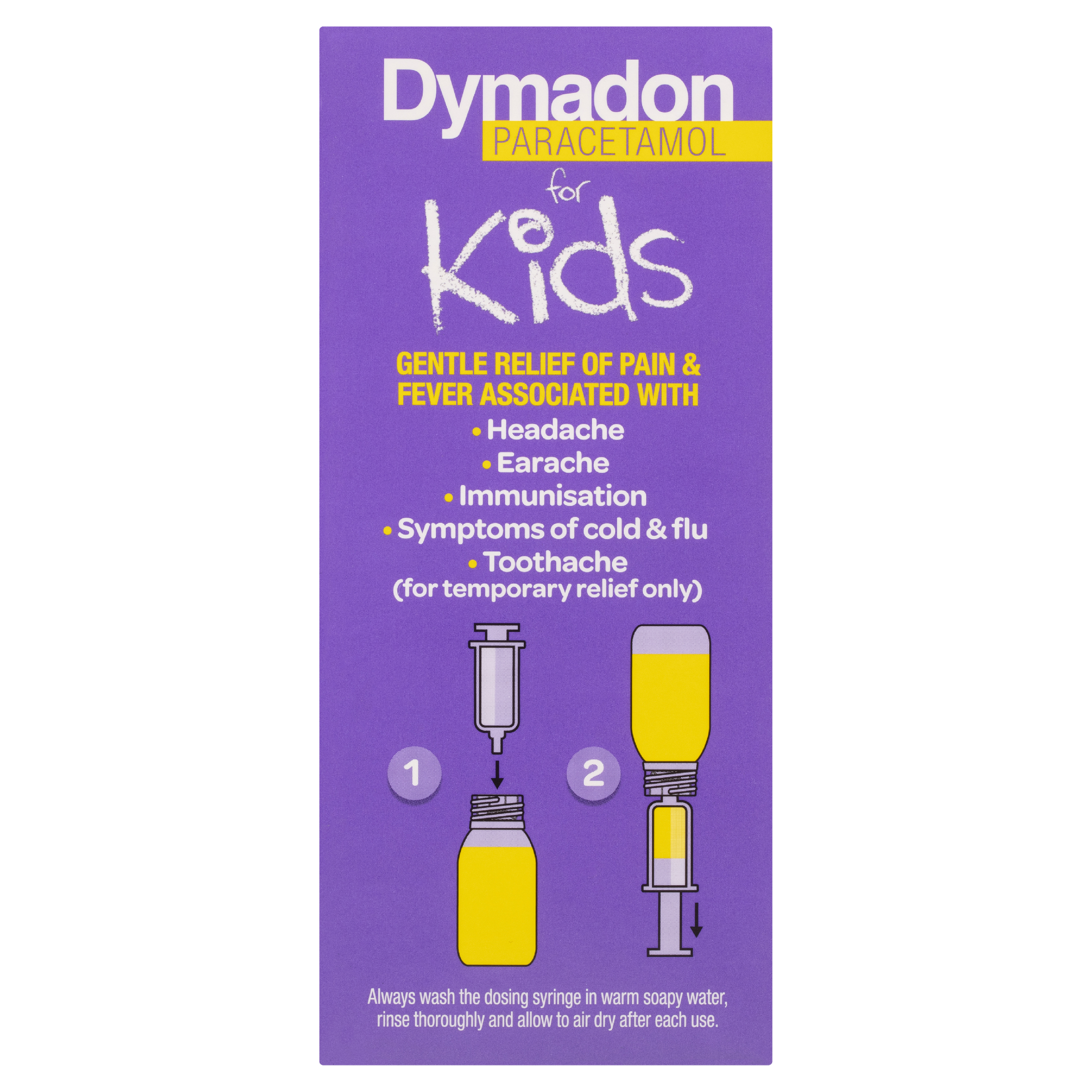 DYMADON FOR KIDS ORANGE 2 YEARS-12 YEARS SUSPENSION 200ML - Image 3