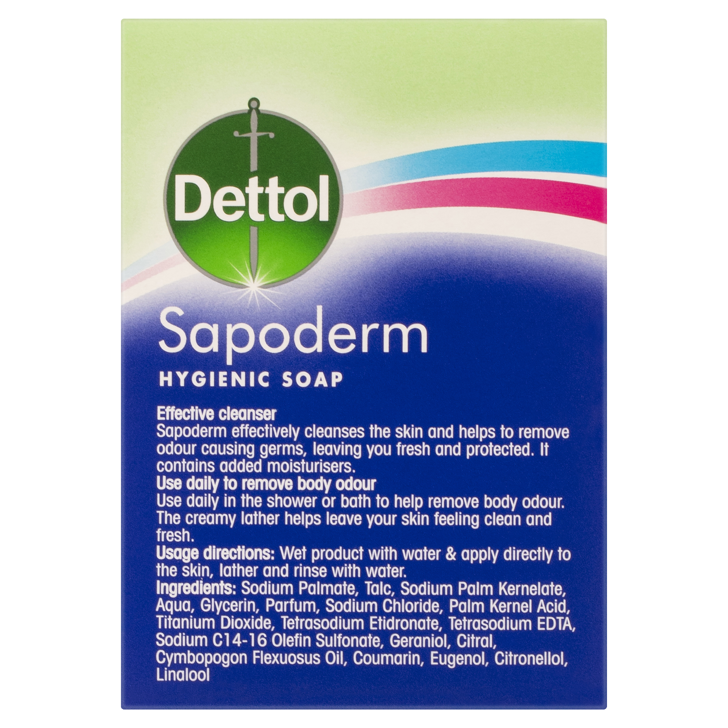 DETTOL SAPODERM HYGIENIC BODY SOAP FOR ACNE OILY SKIN 3 PACK - Image 3