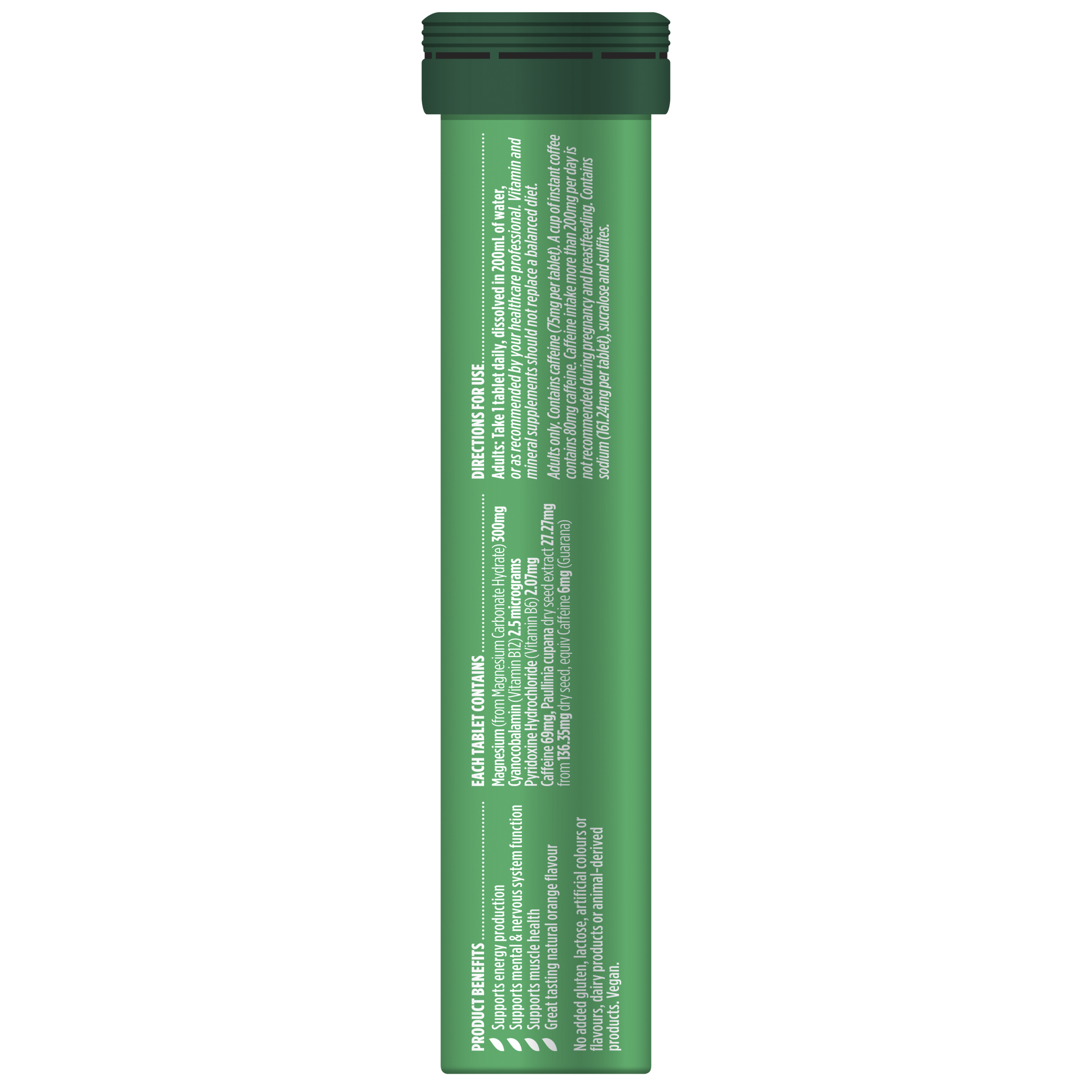 NATURES OWN MAGENSIUM + ENERGY 20 TABLETS - Image 2