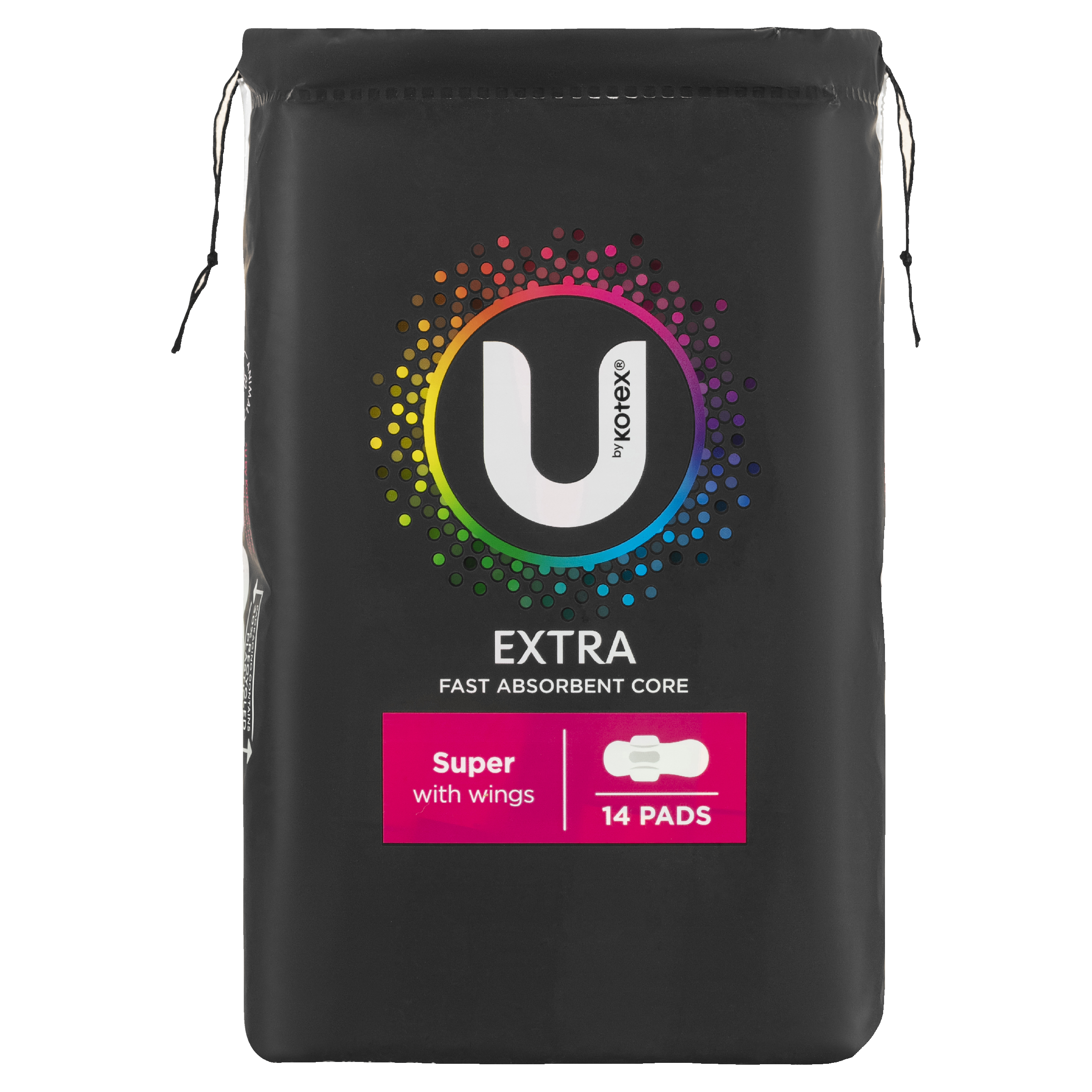U BY KOTEX PADS EXTRA SUPER WINGS 14 PACK - Image 10