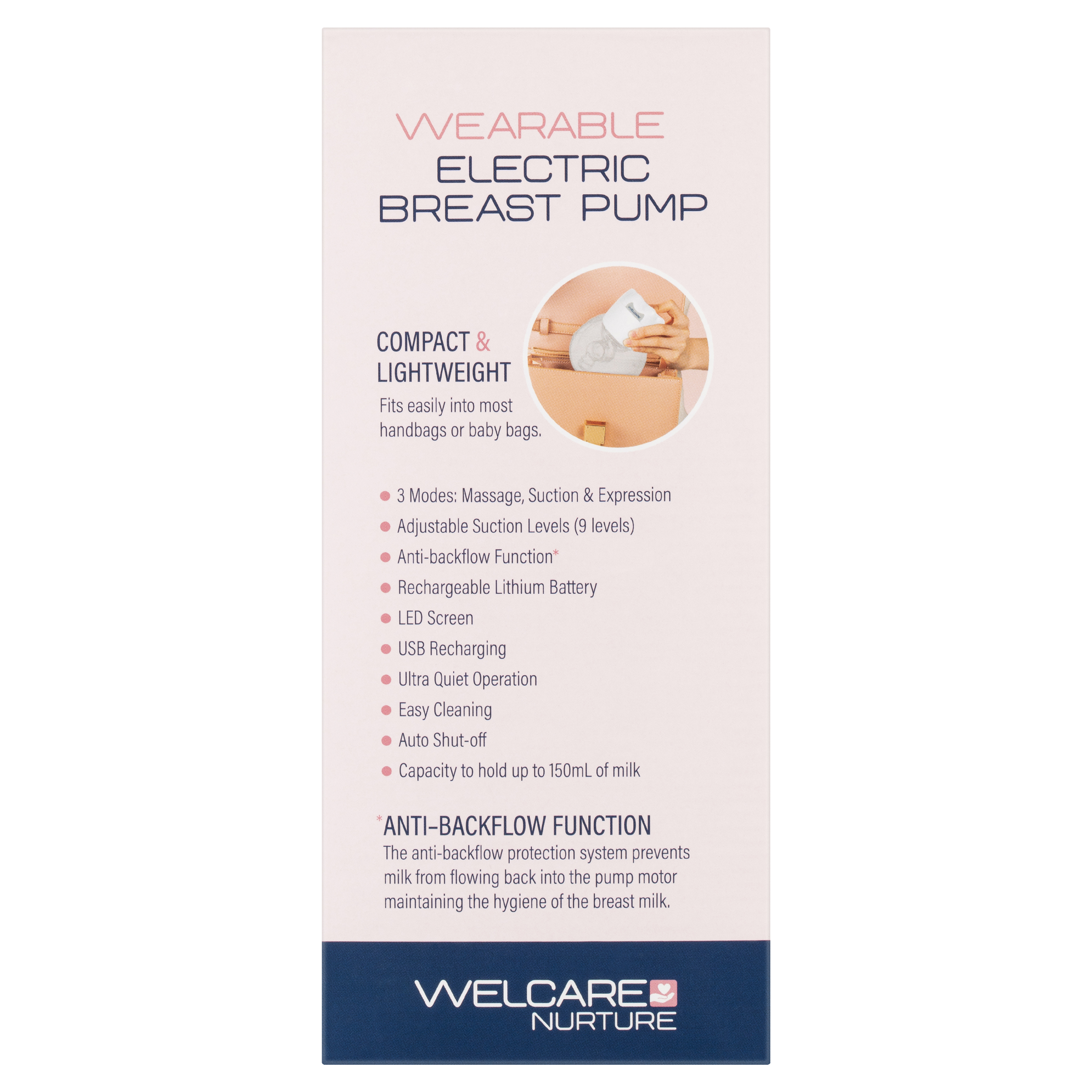 WELCARE NURTURE WEARABLE BREAST PUMP PACK - Image 3