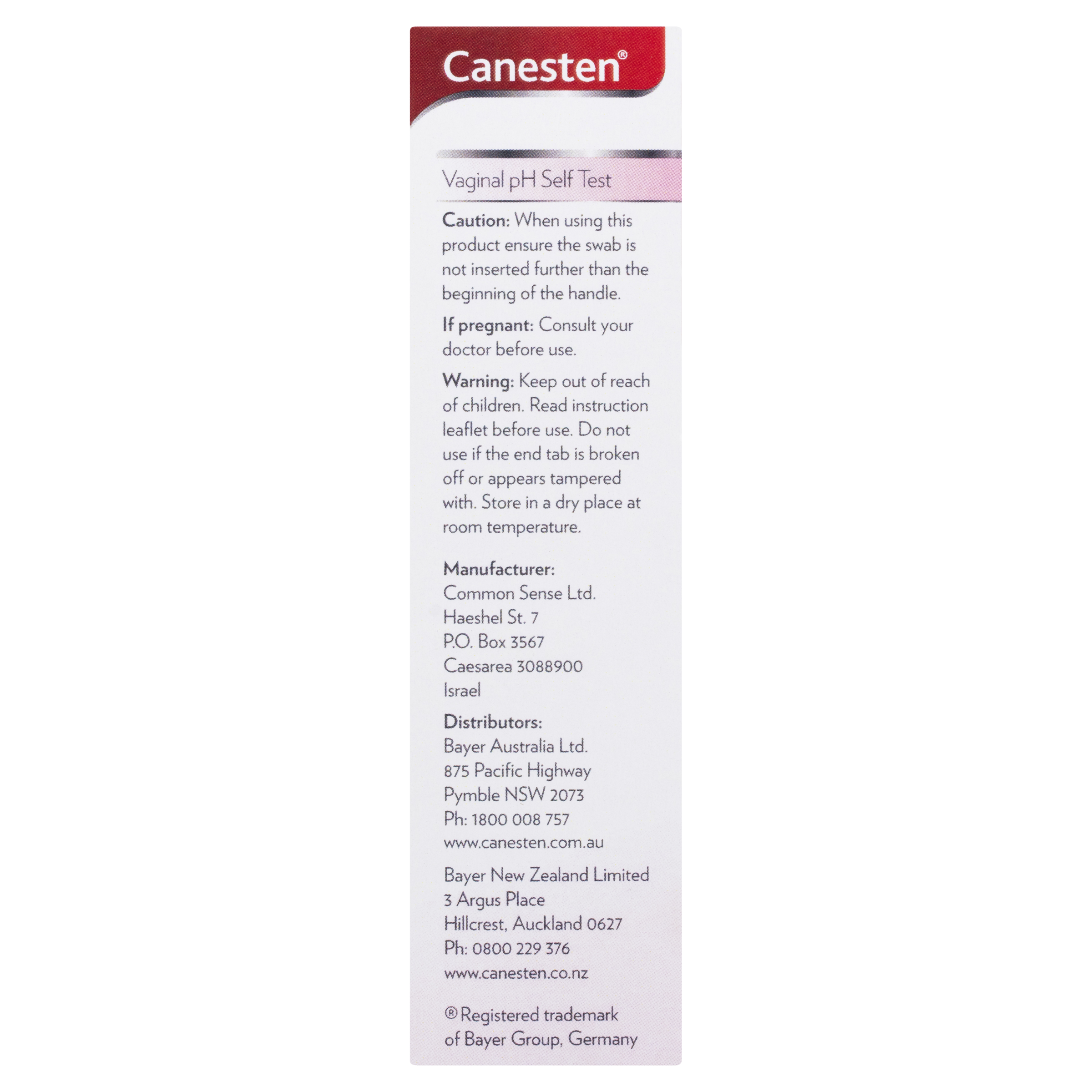 CANESTEN VAGINAL PH SELF TEST - Image 3