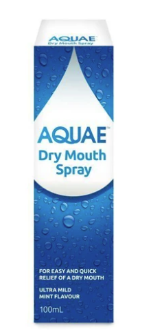 AQUAE DRY MOUTH ORAL SPRAY MILD MINT 100ML