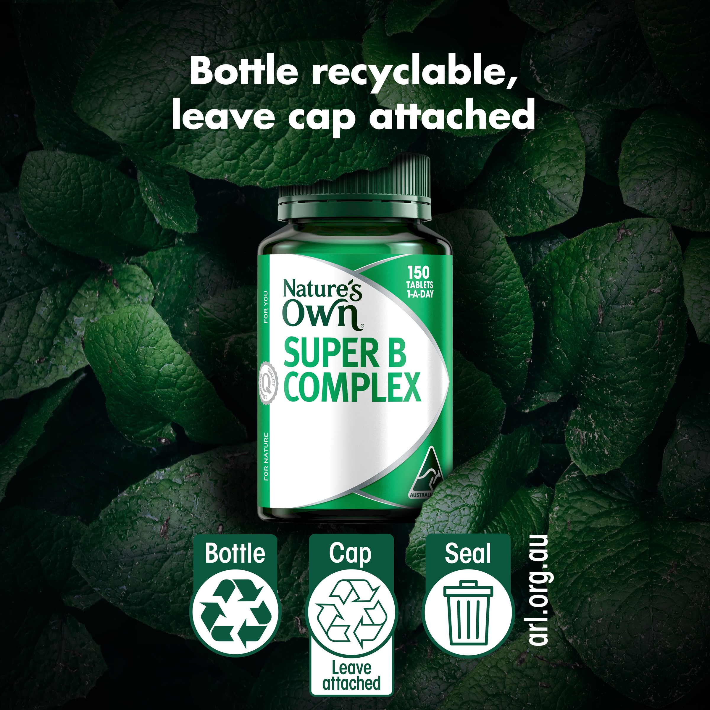 NATURES OWN SUPER B COMPLEX 150 TABLETS - Image 7