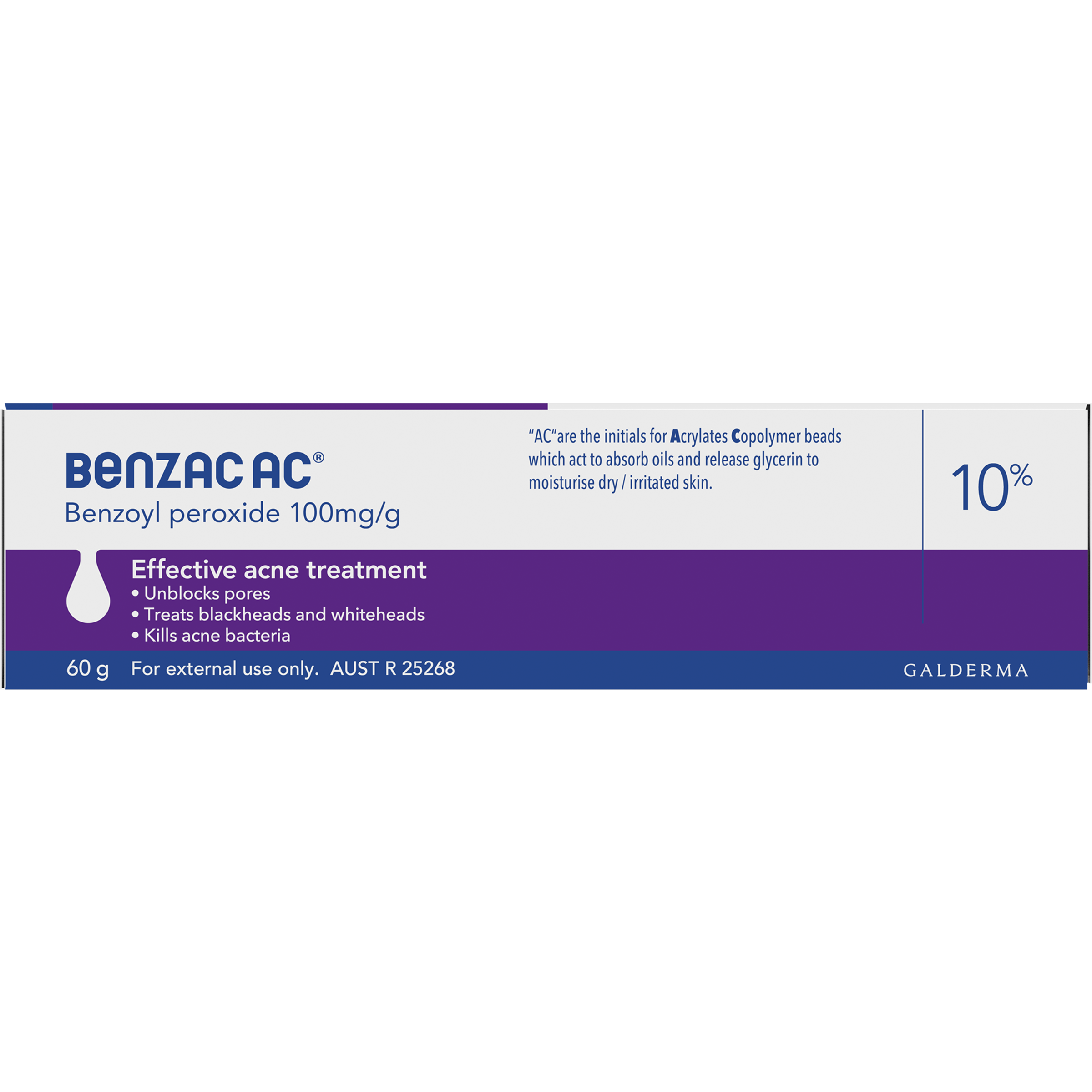 BENZAC AC 10.0% GEL 60G - Image 3