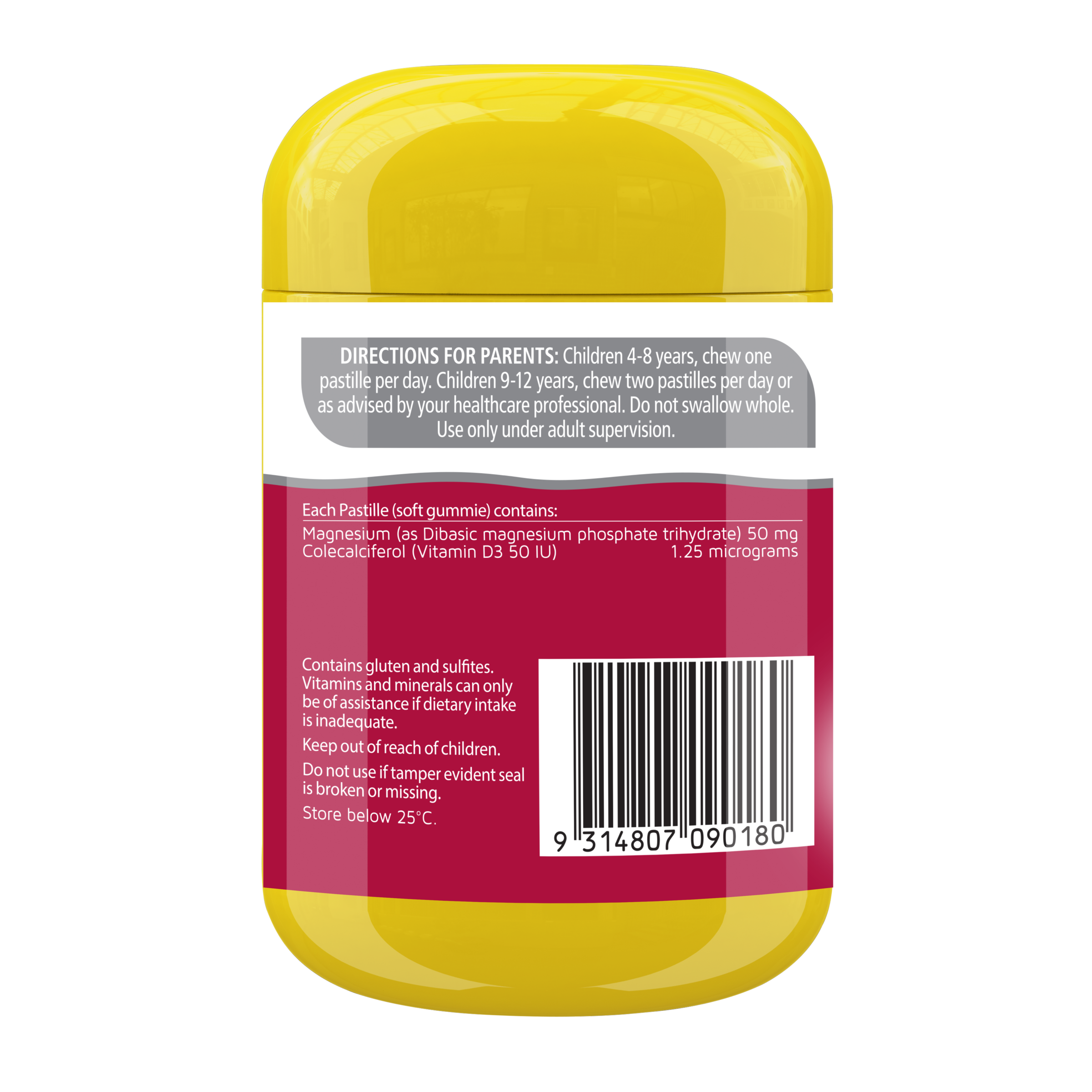 NATURES WAY KID SMART VITA GUMMIES HIGH STRENGTH MAGNESIUM 50 PASTILLES - Image 2