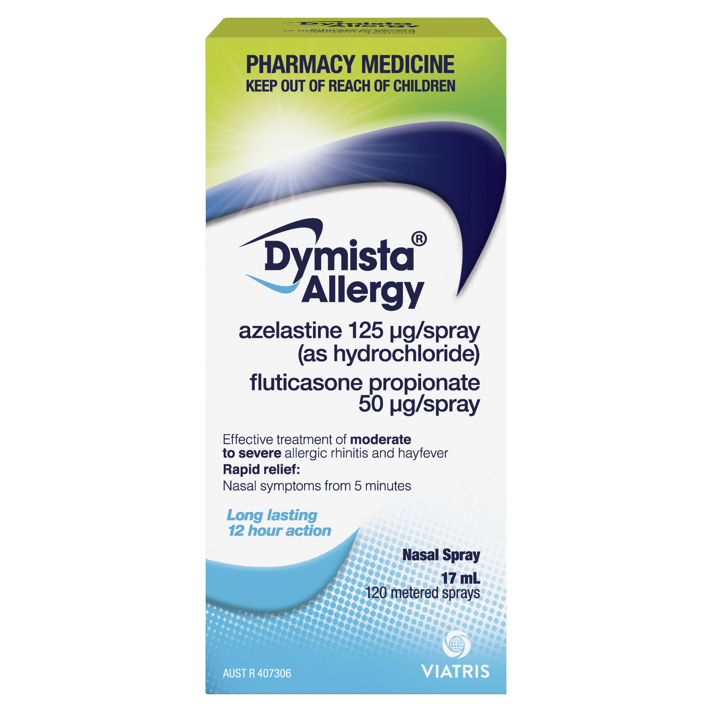 DYMISTA ALLERGY NASAL SPRAY 120 DOSE 17ML - Image 2