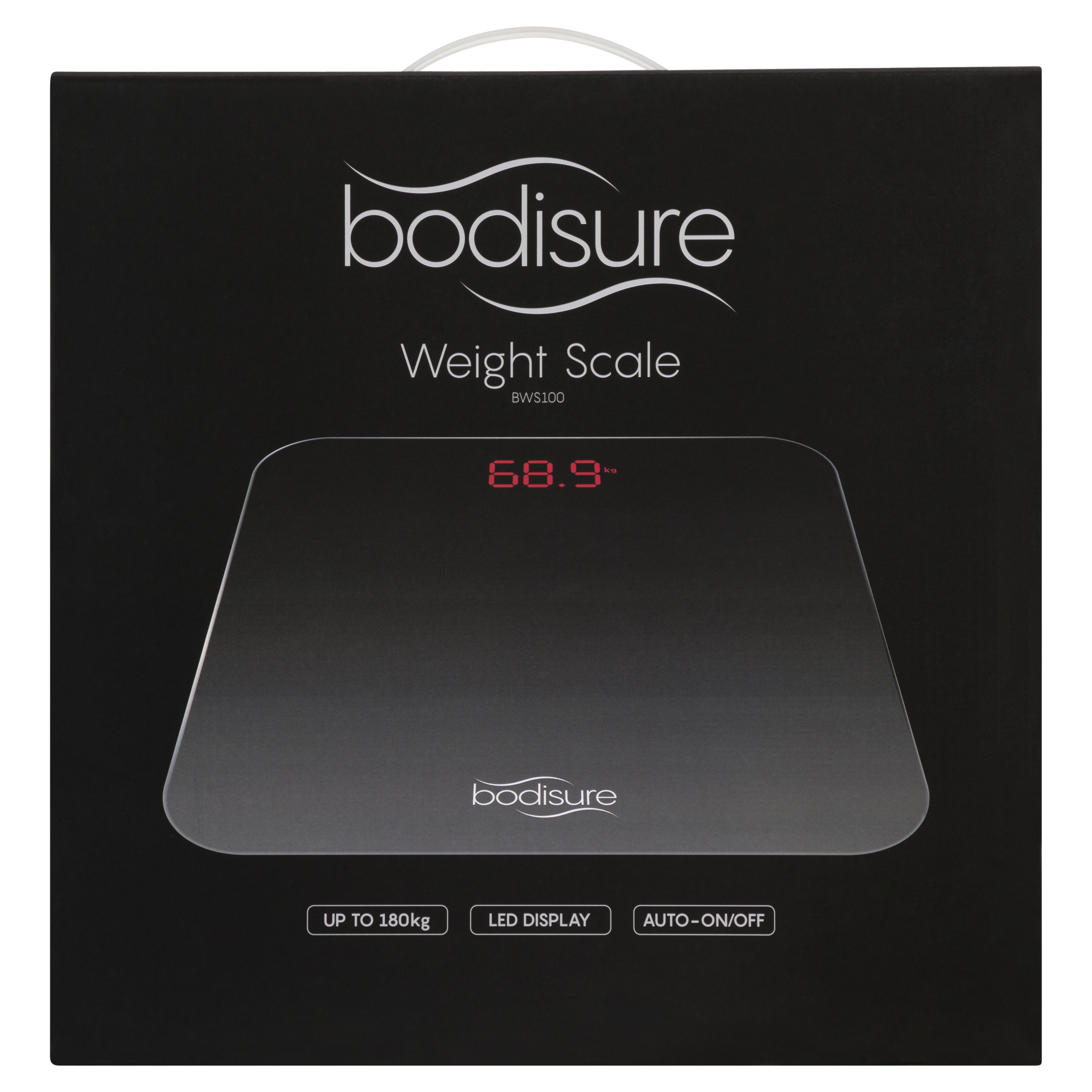 BODISURE WEIGHT SCALE BWS100 BLACK - Image 2