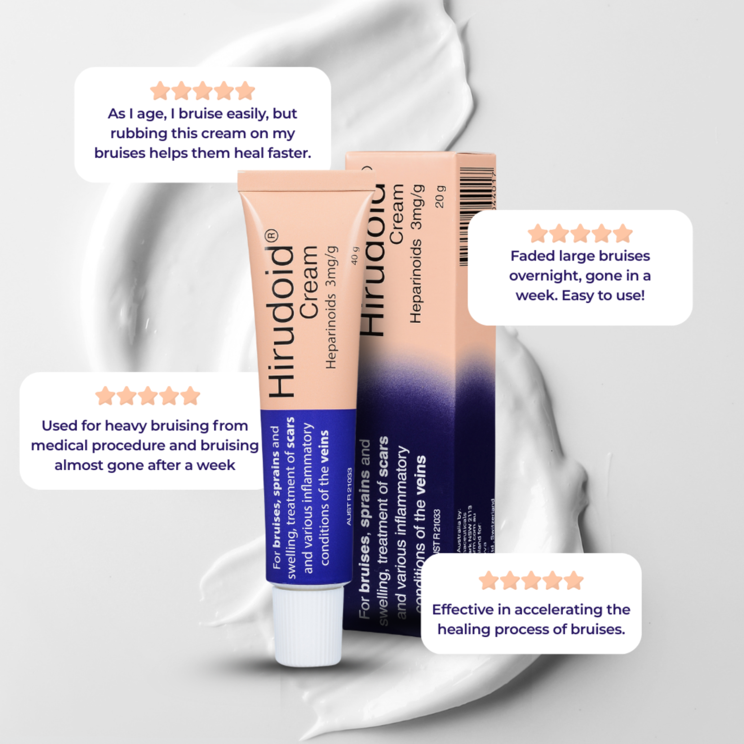 HIRUDOID CREAM 20G - Image 4