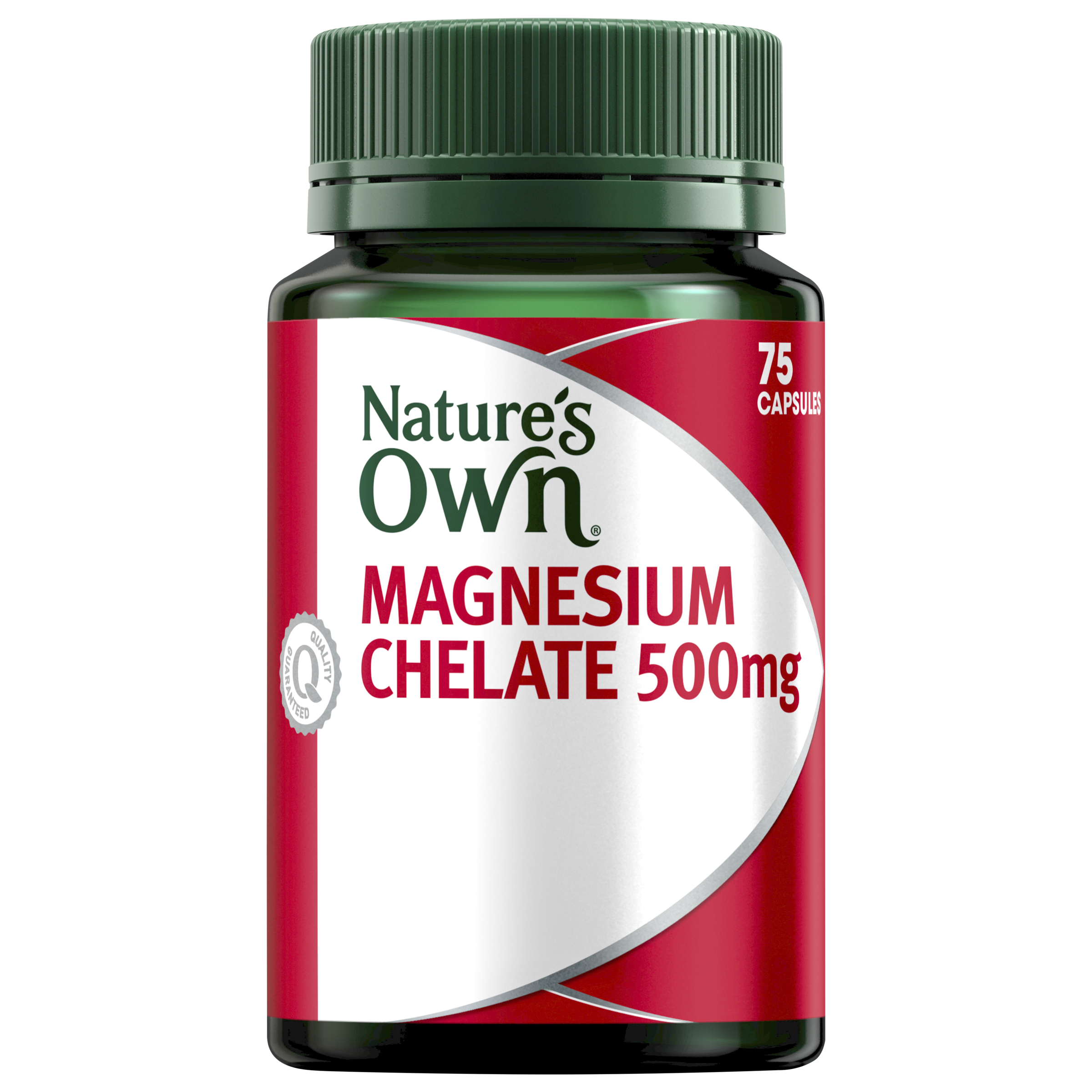 NATURES OWN MAGNESIUM CHELATE 500MG 75 TABLETS - Image 10