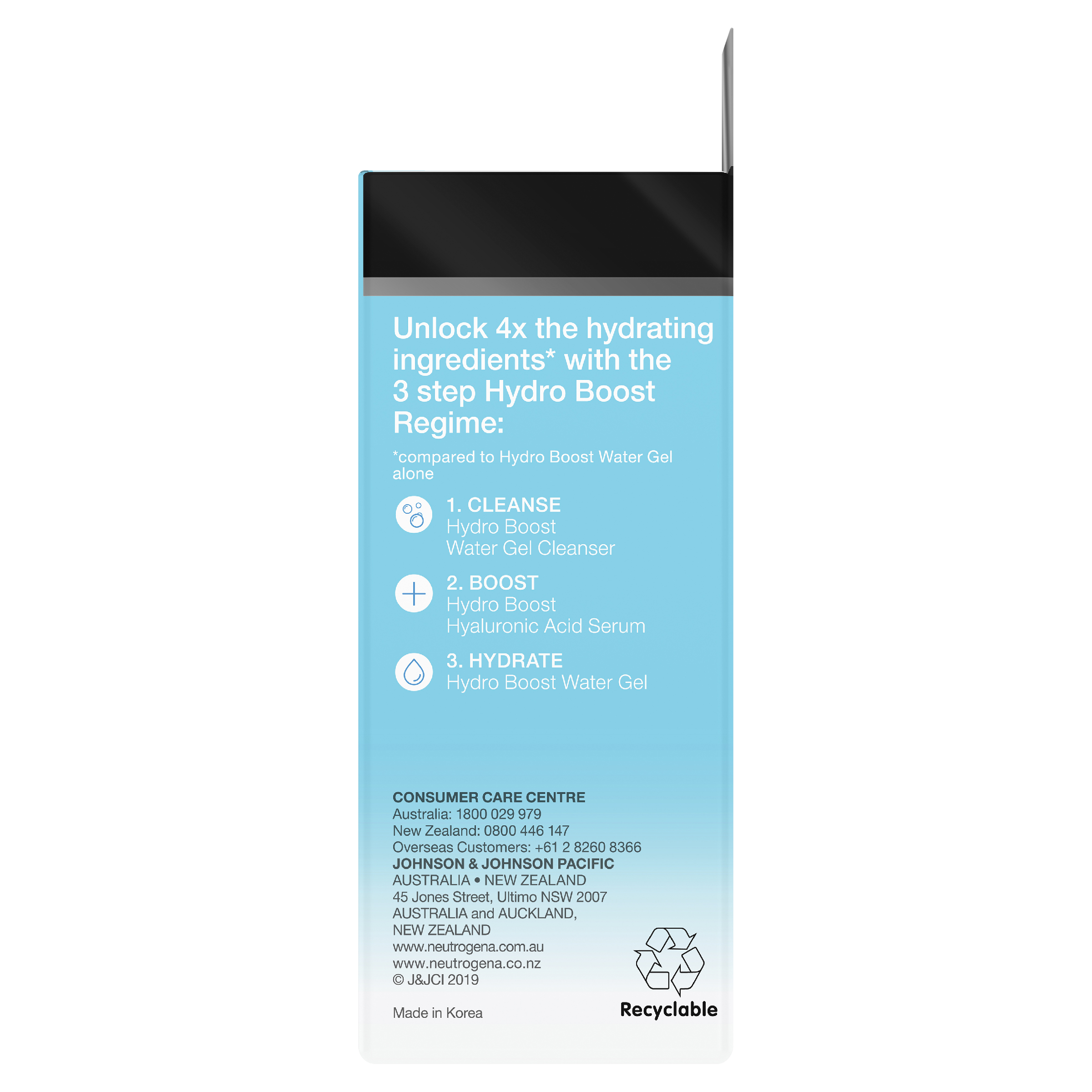 NEUTROGENA HYDRO BOOST HYALURONIC ACID SERUM 30ML - Image 3