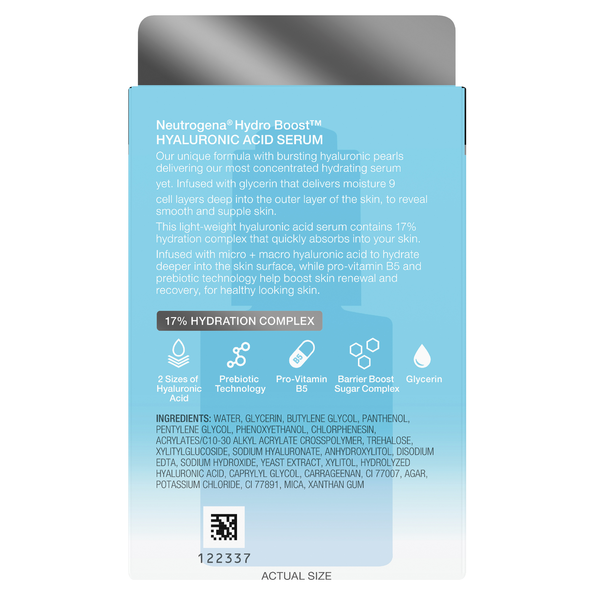 NEUTROGENA HYDRO BOOST HYALURONIC ACID SERUM 30ML - Image 4