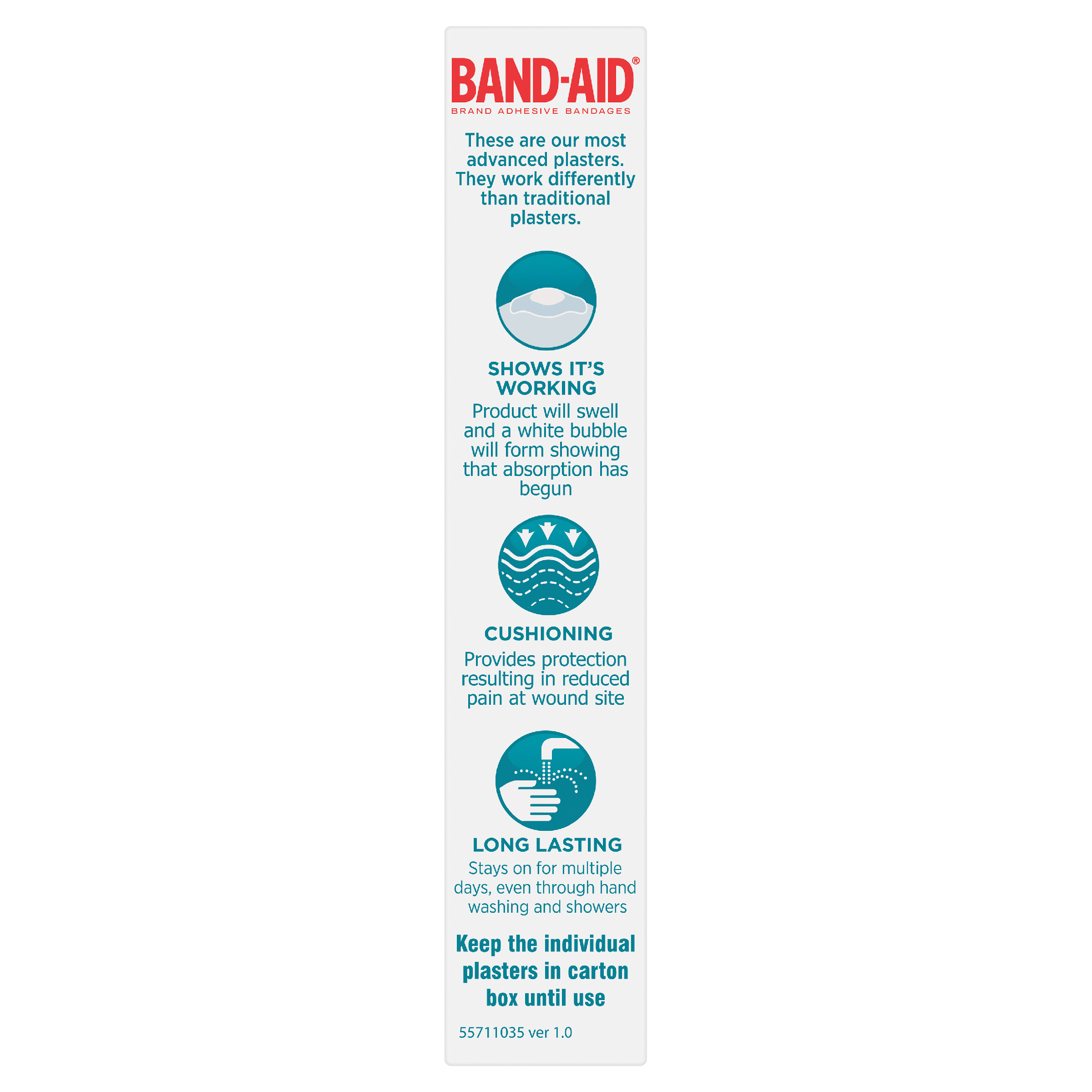 BAND-AID ADVANCED HEALING REGULAR 10 PACK - Image 6