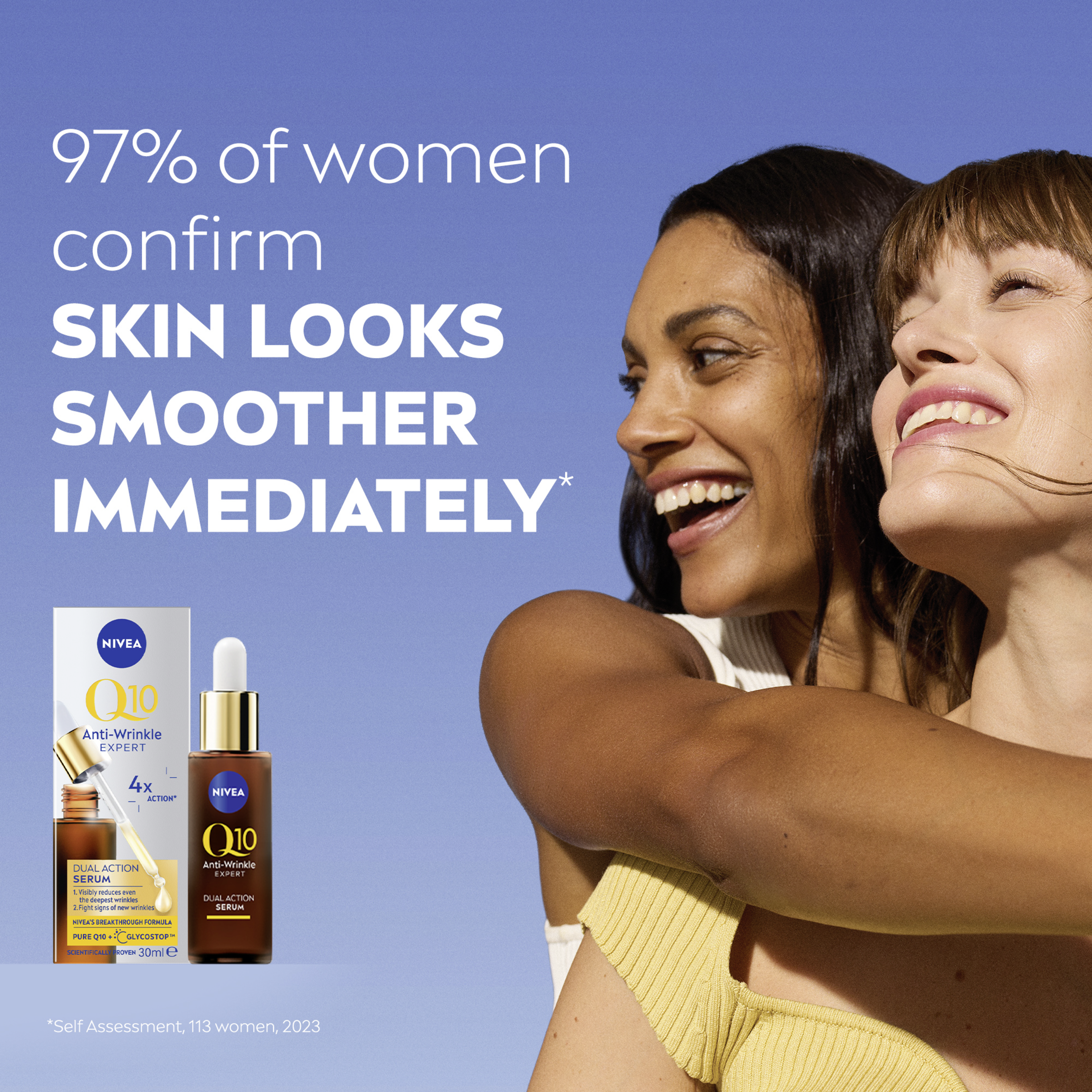 NIVEA Q10 DUAL ACTION SERUM 30ML - Image 8