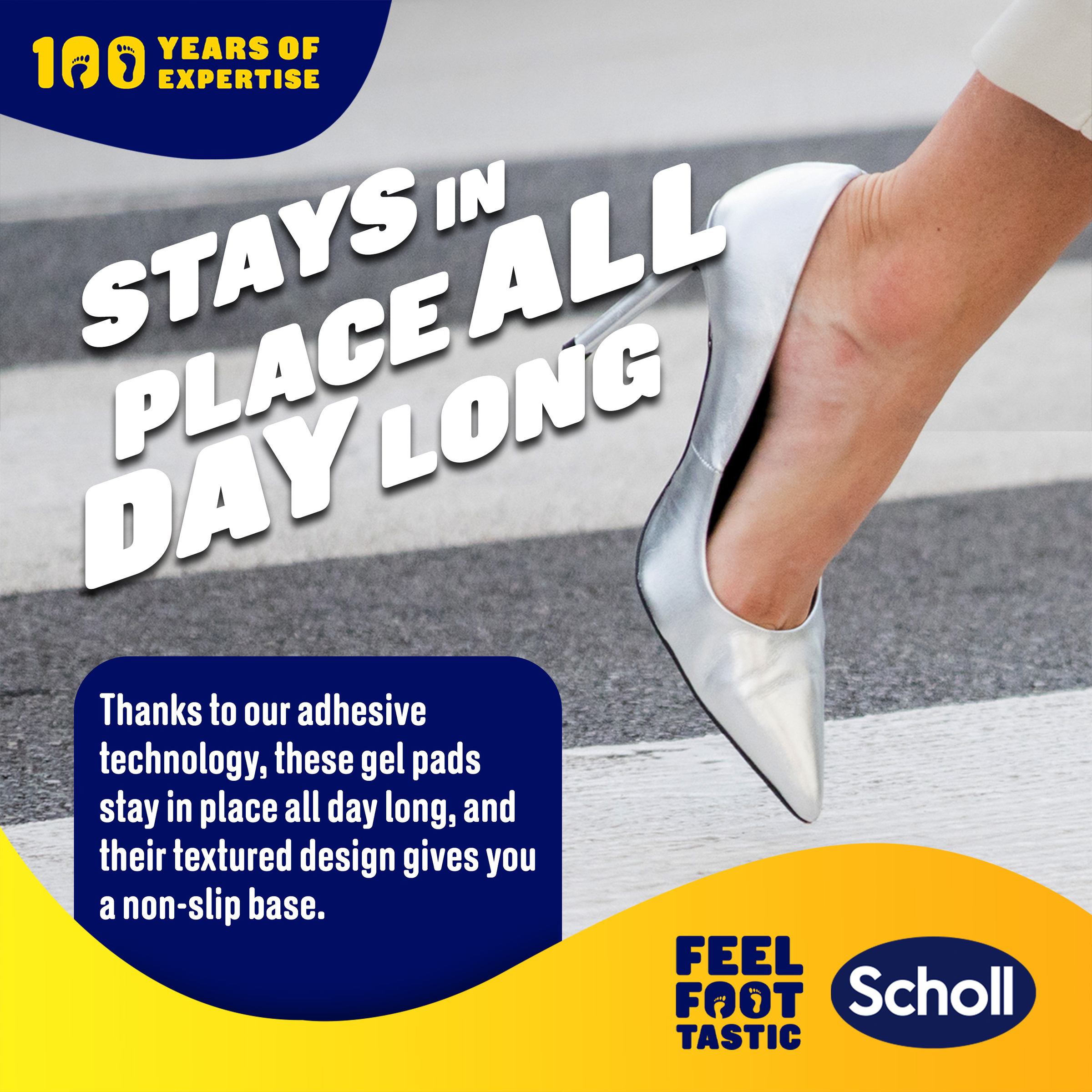 SCHOLL PARTY FEET GEL HEEL SHIELDS 1 PAIR - Image 5