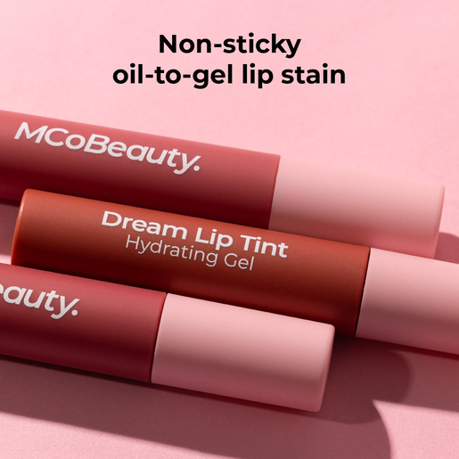 MCO BEAUTY DREAM LIP TINT HYDRATING GEL NUDE PEACH 3ML - Image 3