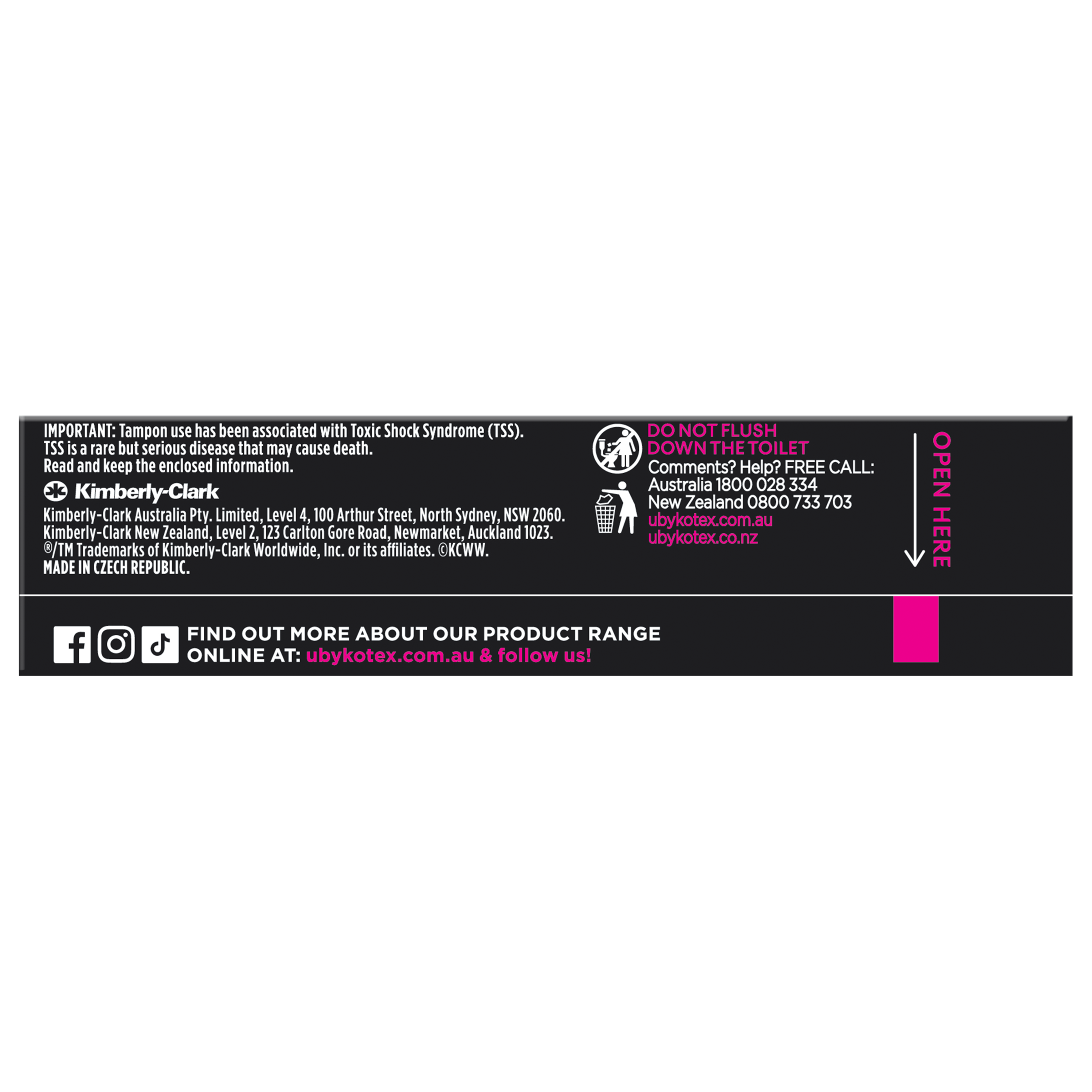 U BY KOTEX TAMPONS SUPER 16 PACK - Image 5