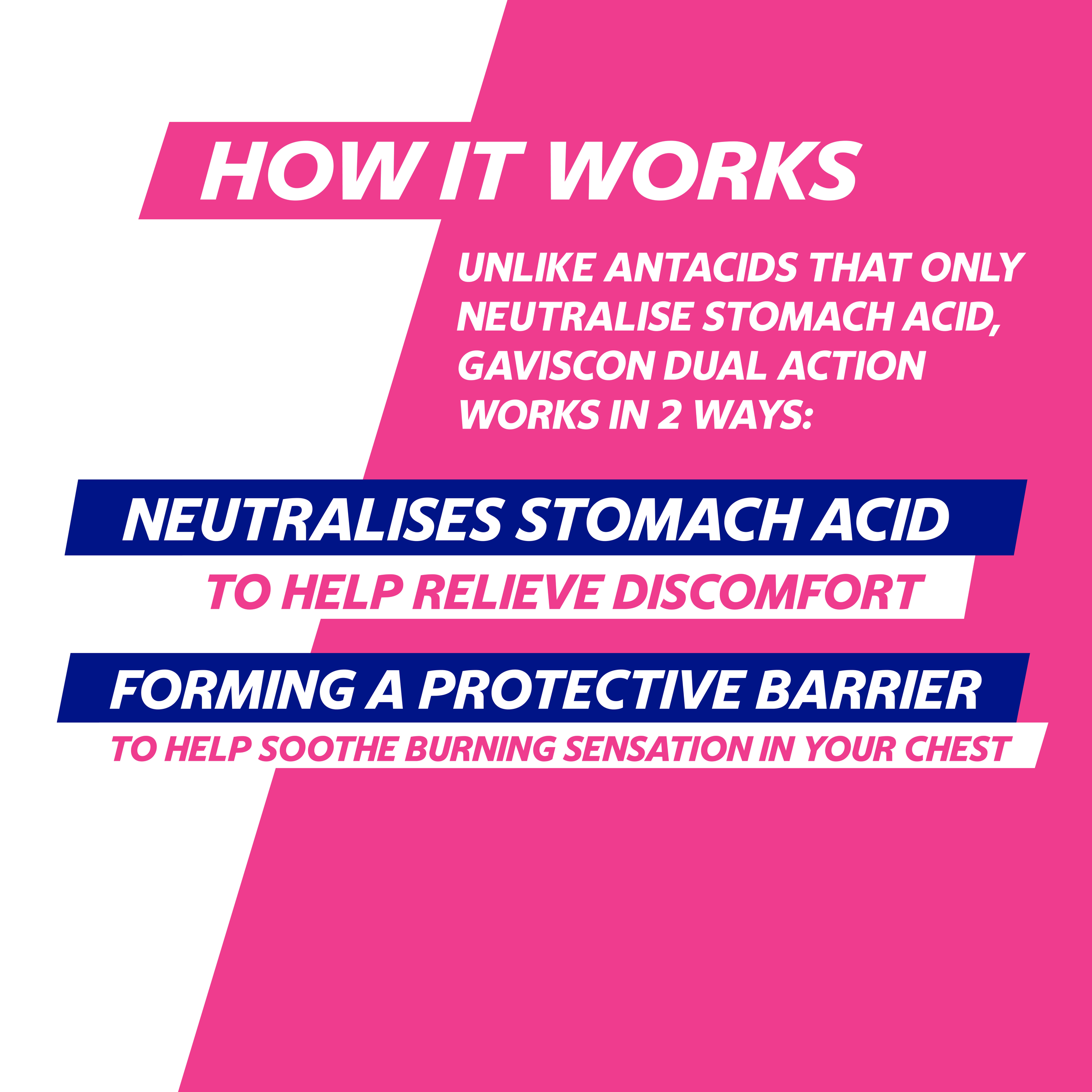 GAVISCON DUAL ACTION PEPPERMINT 48 TABLETS - Image 7