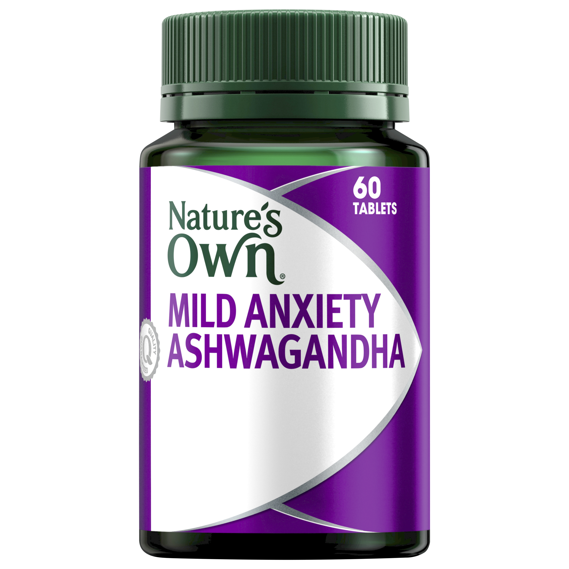NATURES OWN MILD ANXIETY ASHWAGANDHA 60 TABLETS - Image 10