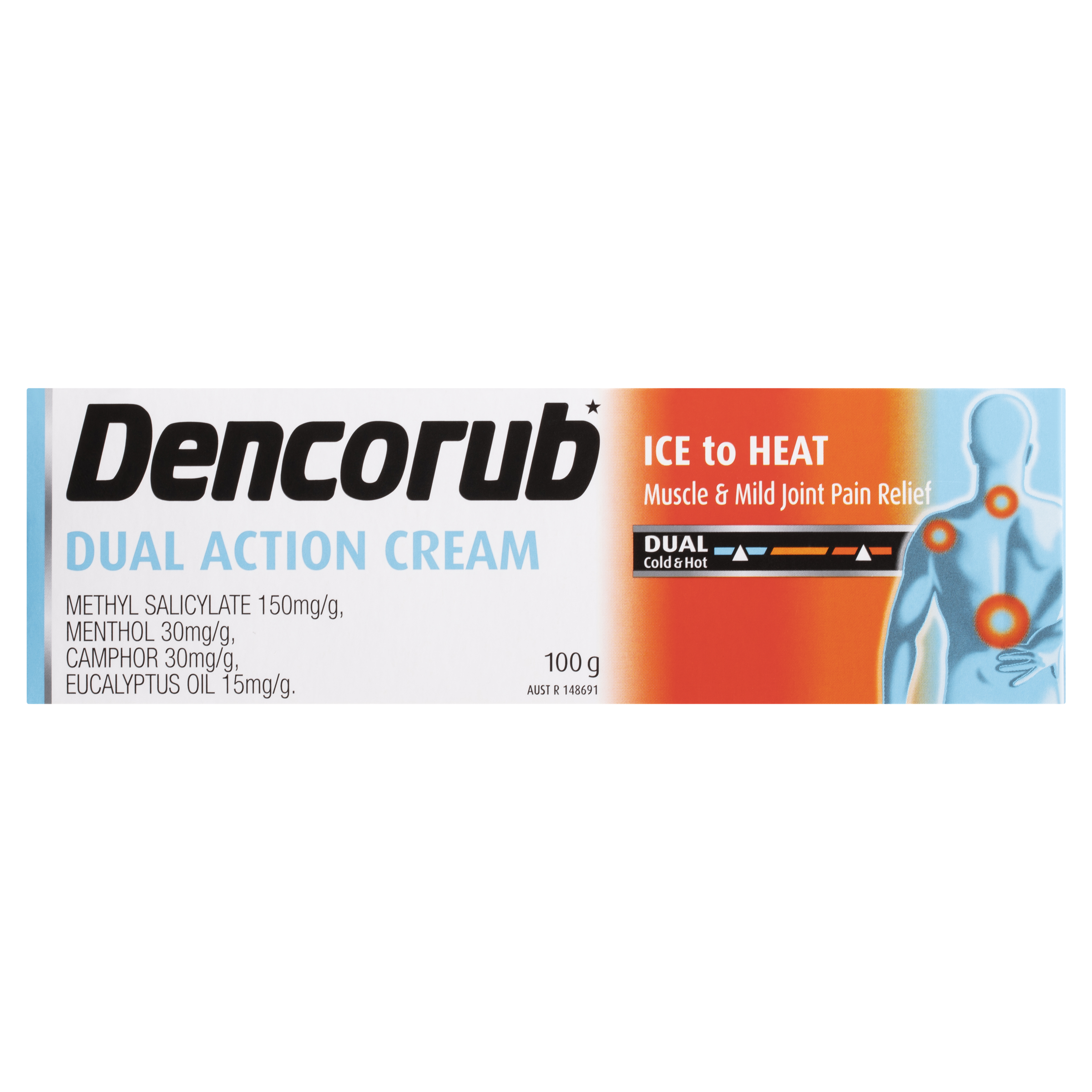 DENCORUB DUAL ACTION CREAM 100G - Image 2