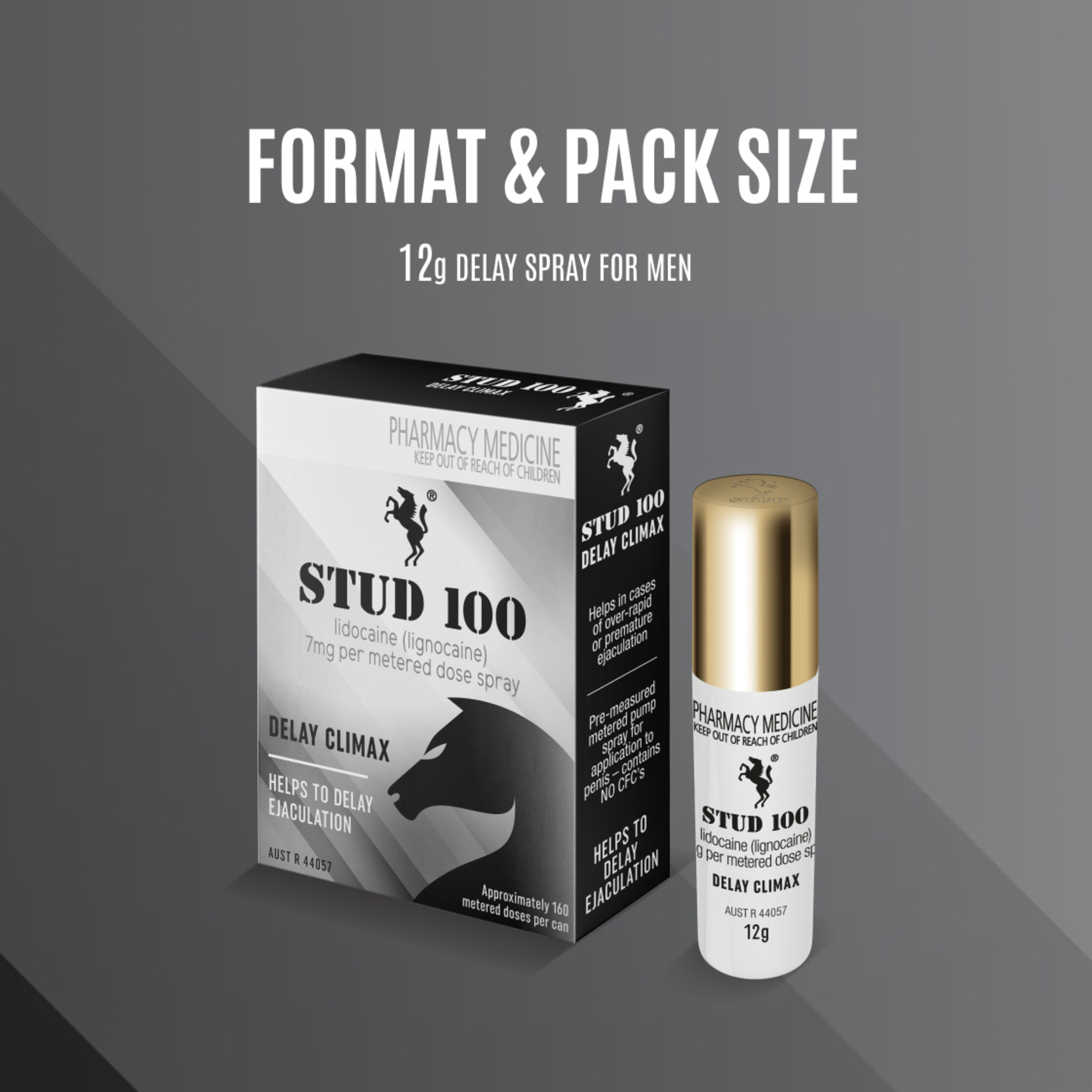 STUD 100 FOR MEN DESENSITIZING SPRAY 12G - Image 4
