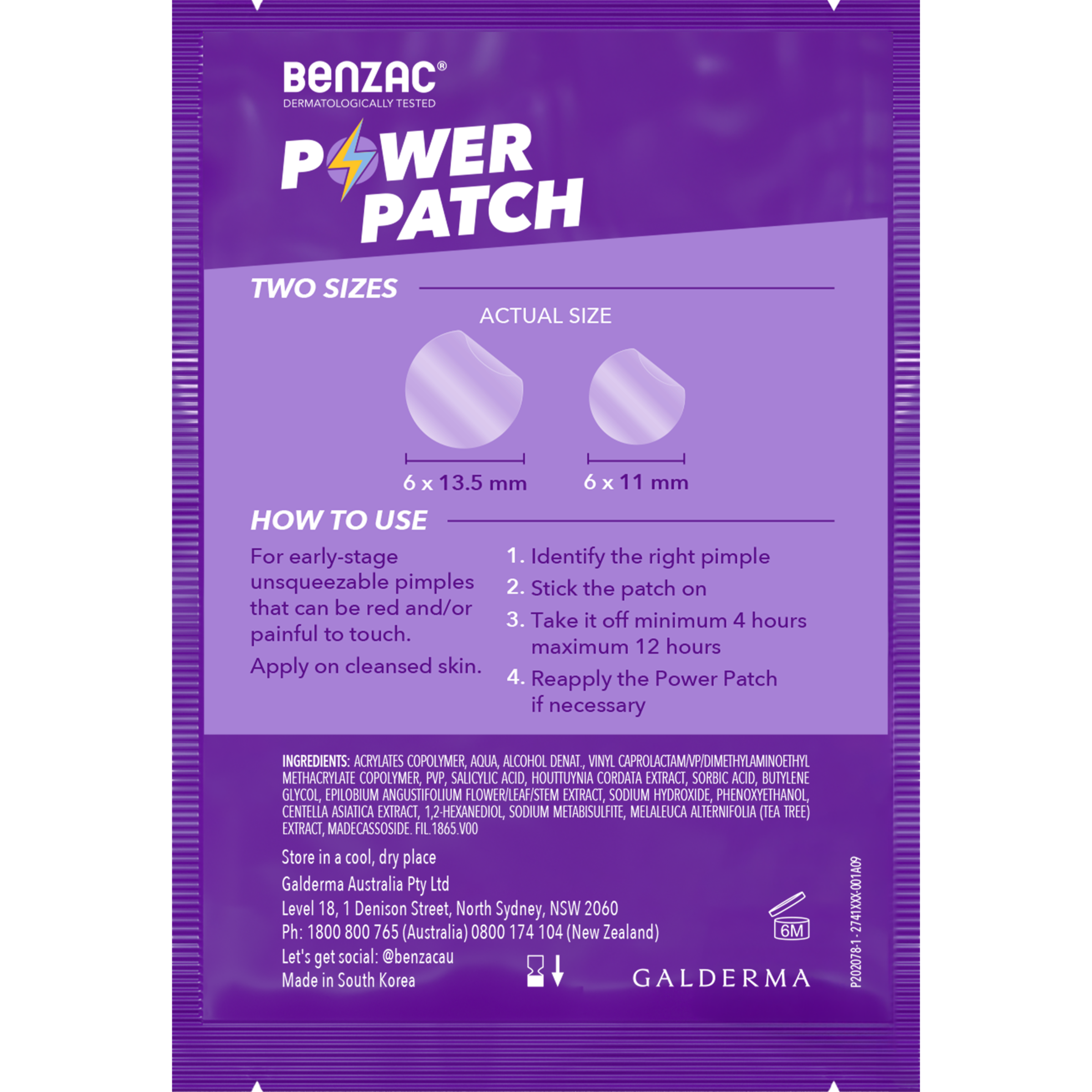 BENZAC POWER PATCHES 24 PACK - Image 5