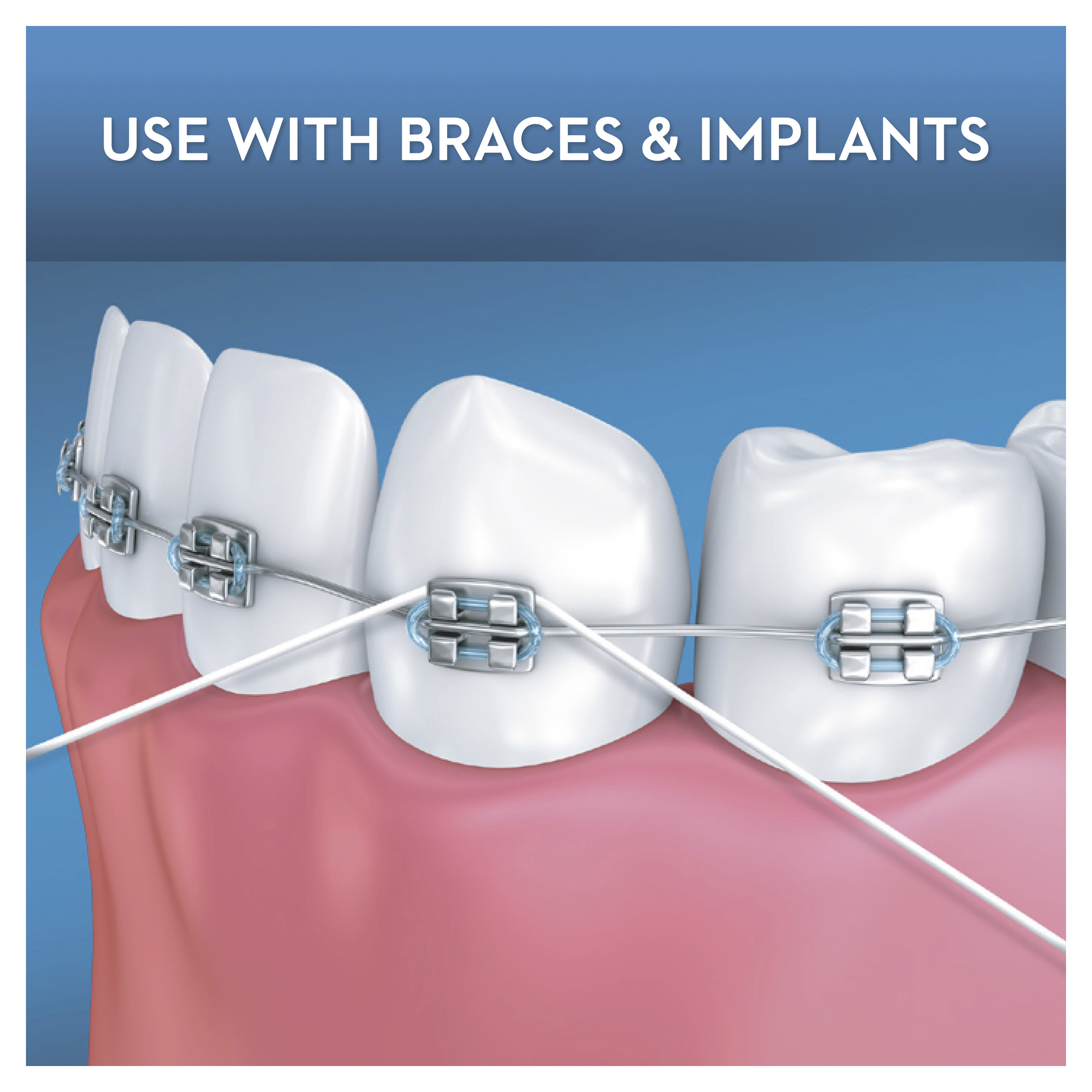 ORAL-B SUPERFLOSS PRE-CUT STRANDS 50 PACK - Image 5