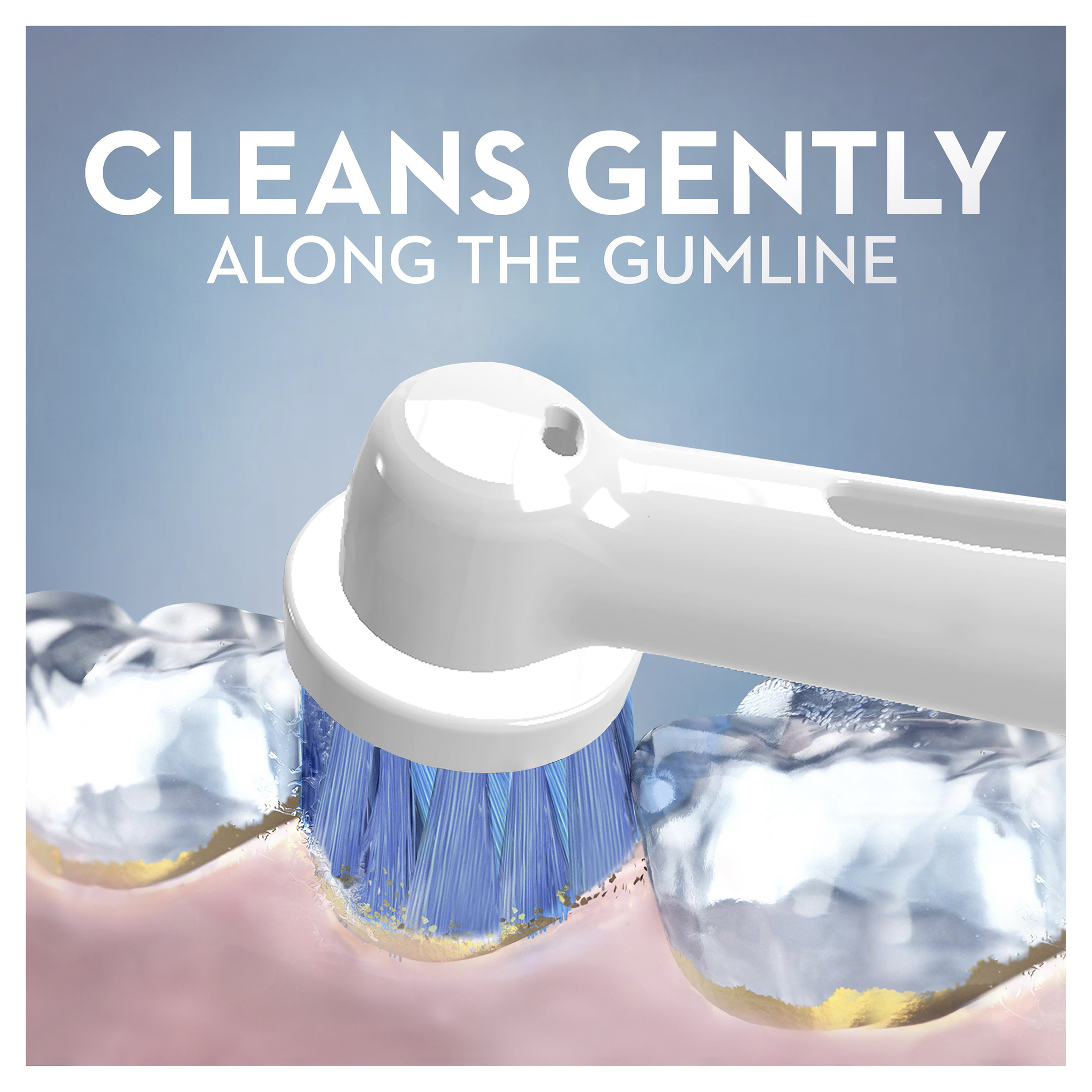ORAL-B SENSITIVE CLEAN REPLACEMENT HEADS 6 PACK - Image 2