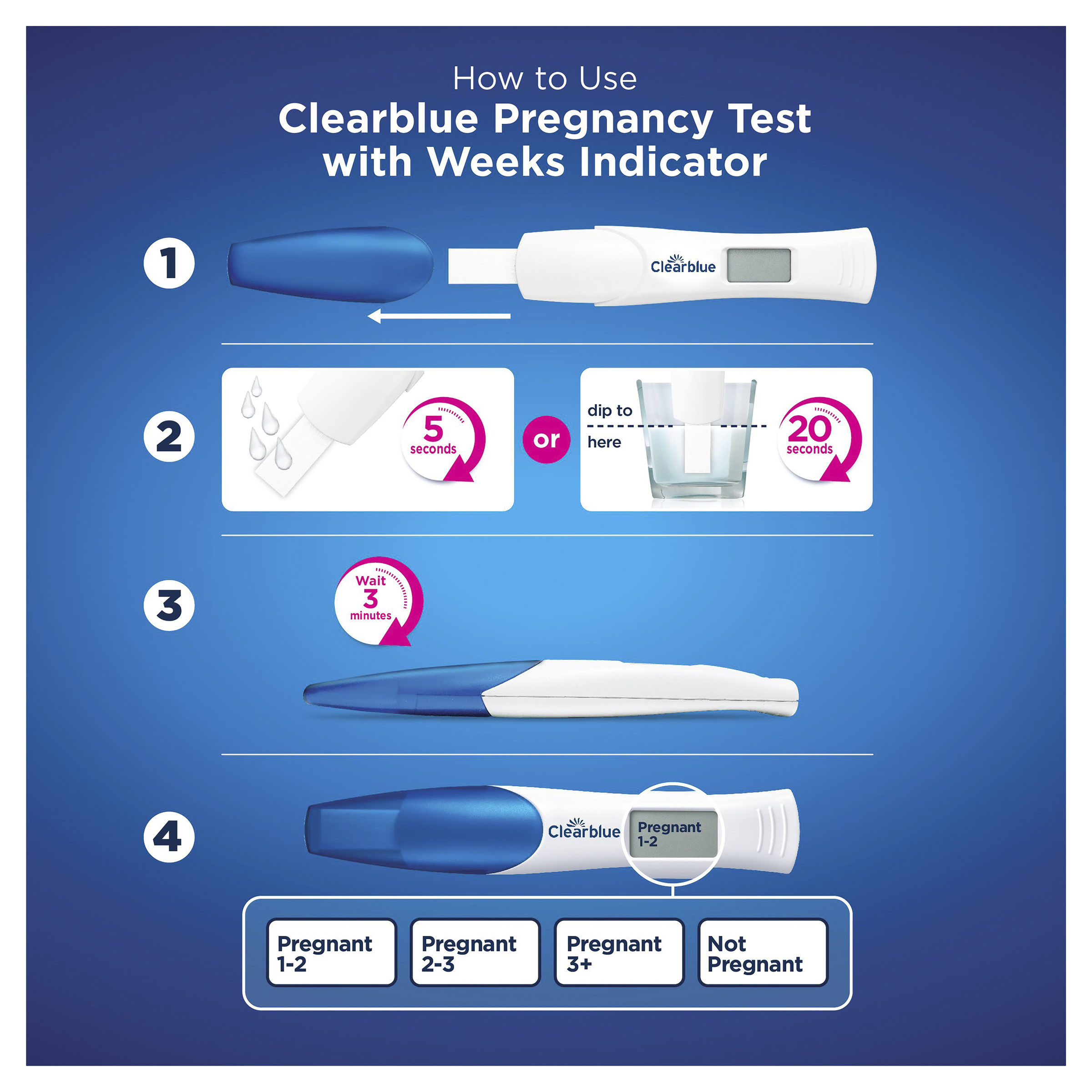 CLEARBLUE DIGITAL PREGNANCY TEST 2 PACK - Image 11