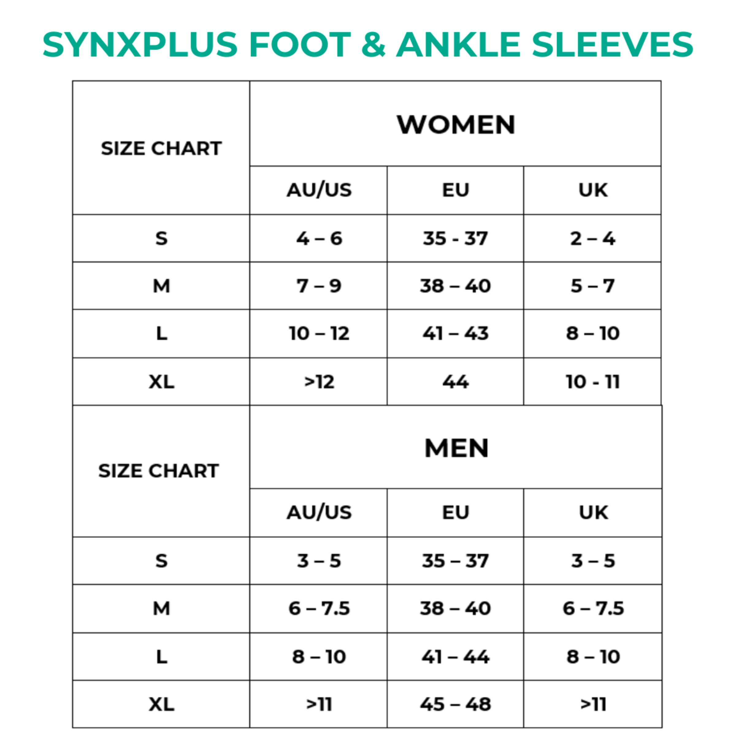 SYNXPLUS FOOT & ANKLE SLEEVE BEIGE MEDIUM - Image 8