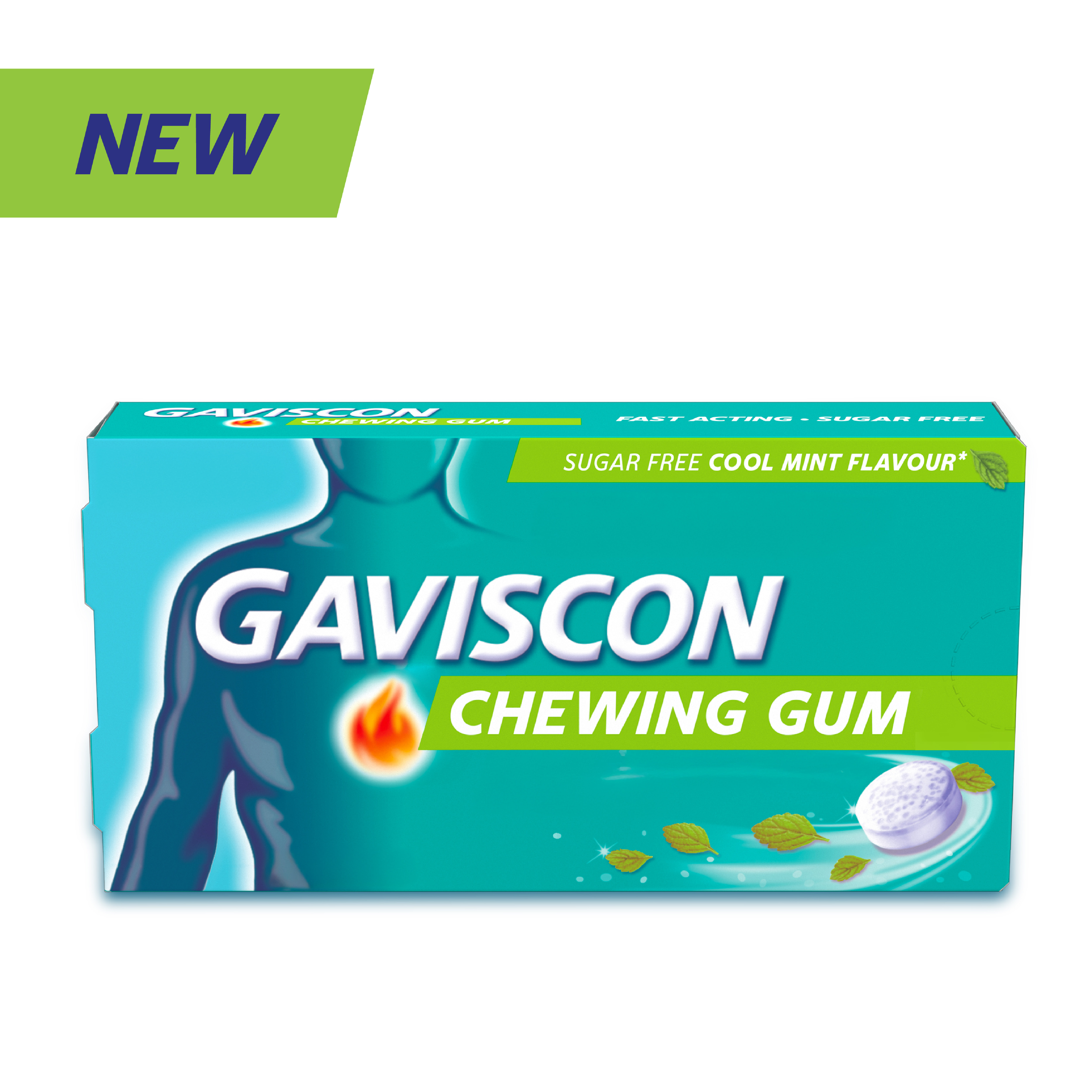 GAVISCON CHEWING GUM MINT 20 PACK - Image 3