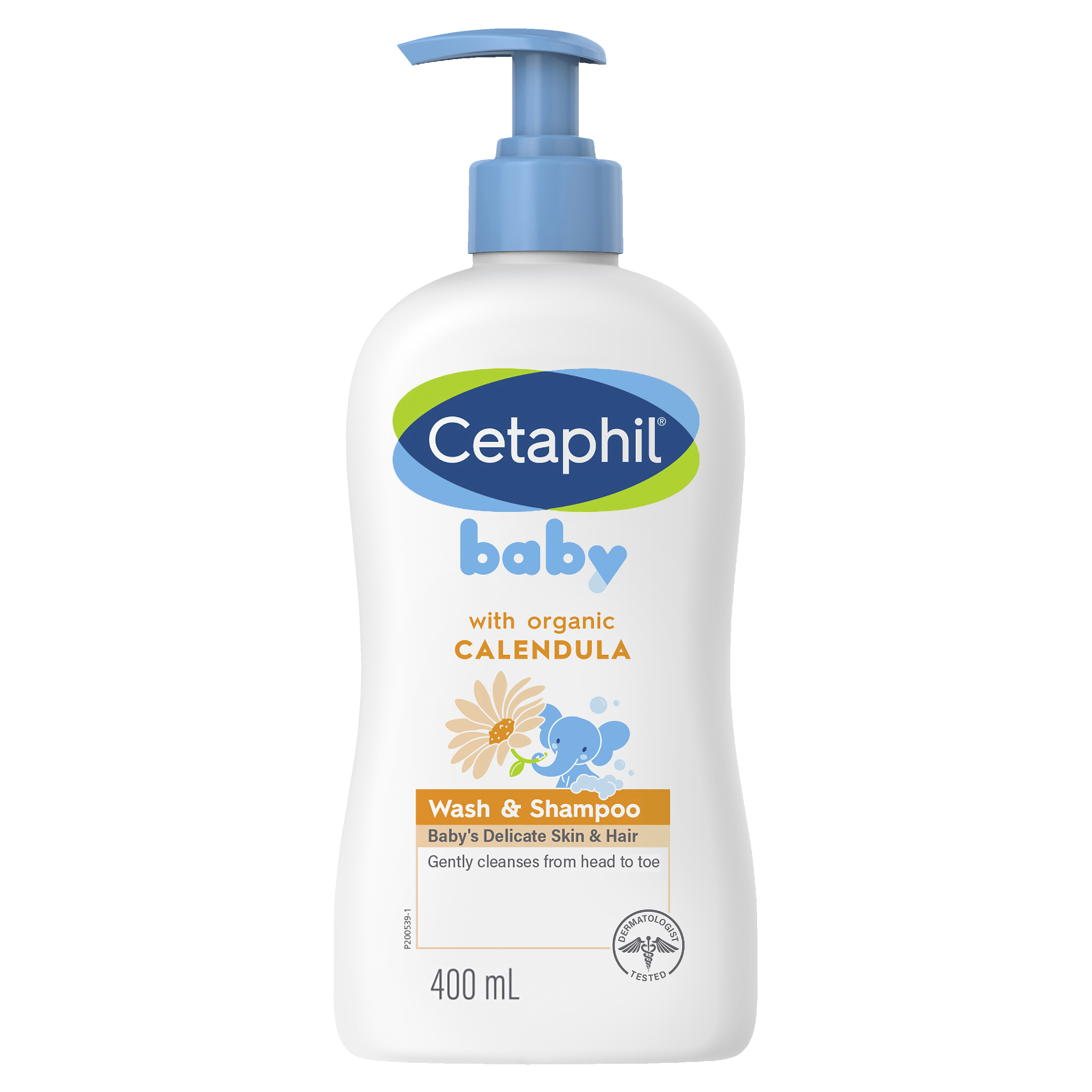 CETAPHIL BABY CALENDULA WASH & SHAMPOO 400ML - Image 8