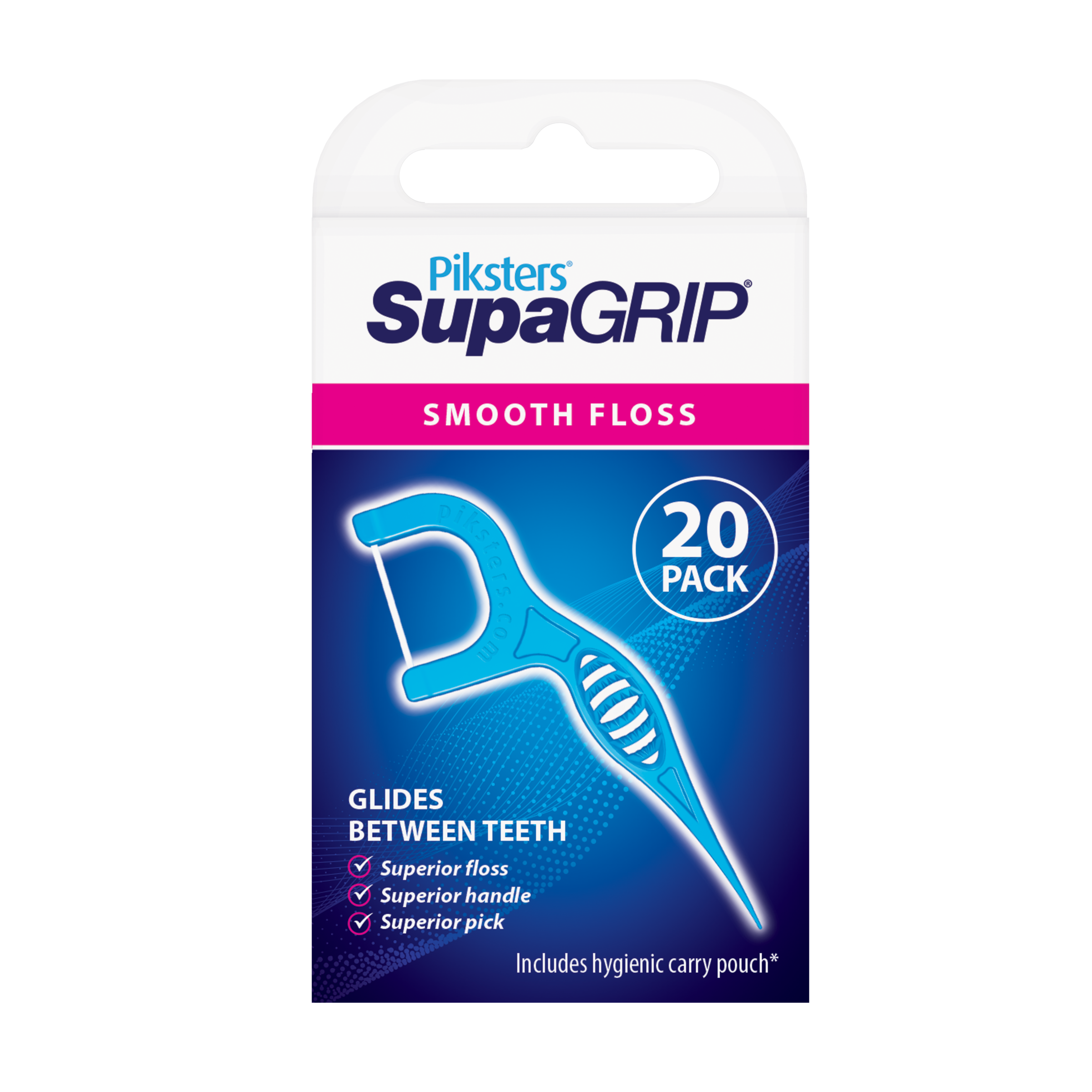 PIKSTERS SUPERGRIP FLOSS PICK 20 PACK - Image 2