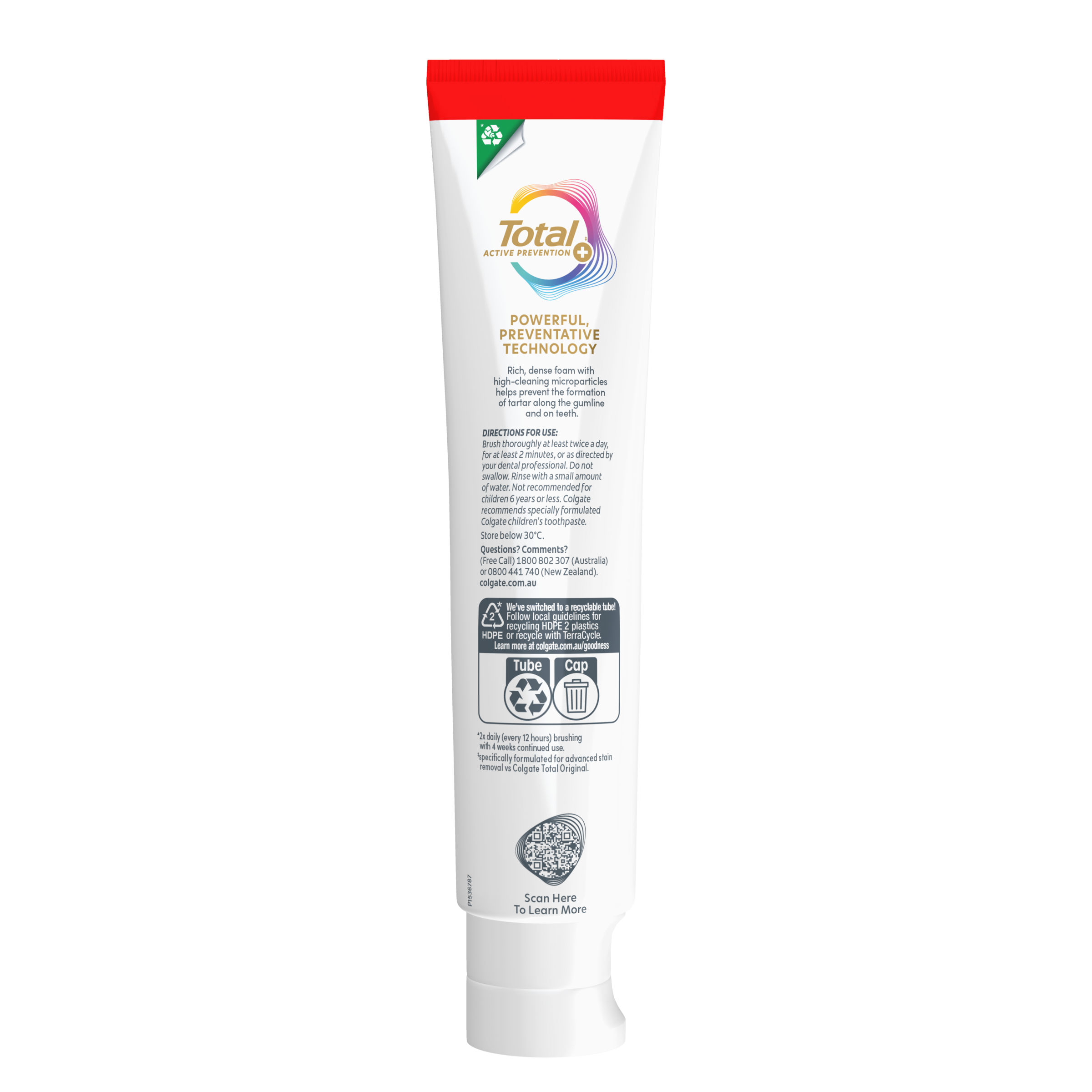 COLGATE TOOTHPASTE TOTAL ADVANCED CLEAN ANTIBACTERIAL 200G - Image 10