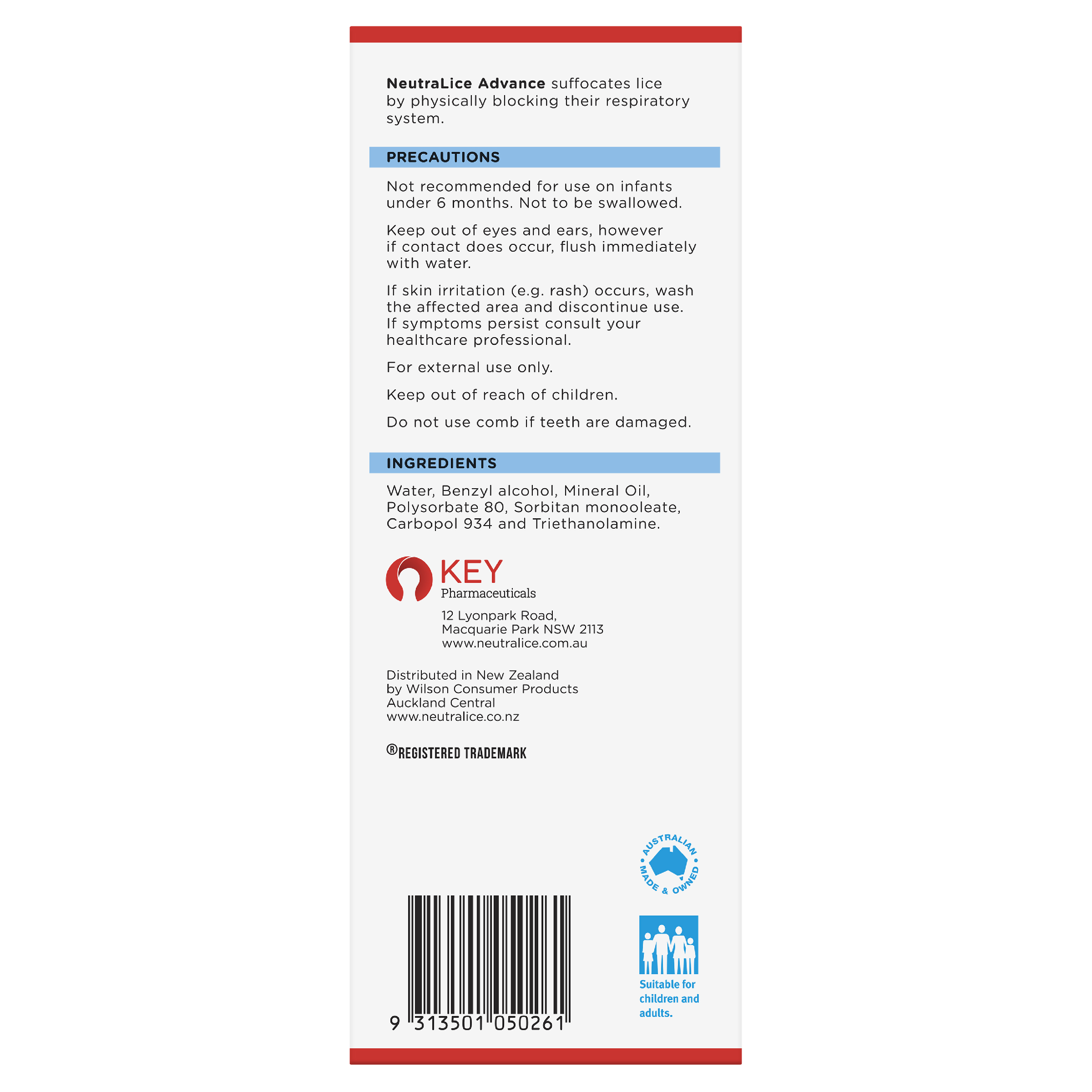 NEUTRALICE HEAD LICE FAMILY VALUE PACK 475ML - Image 6