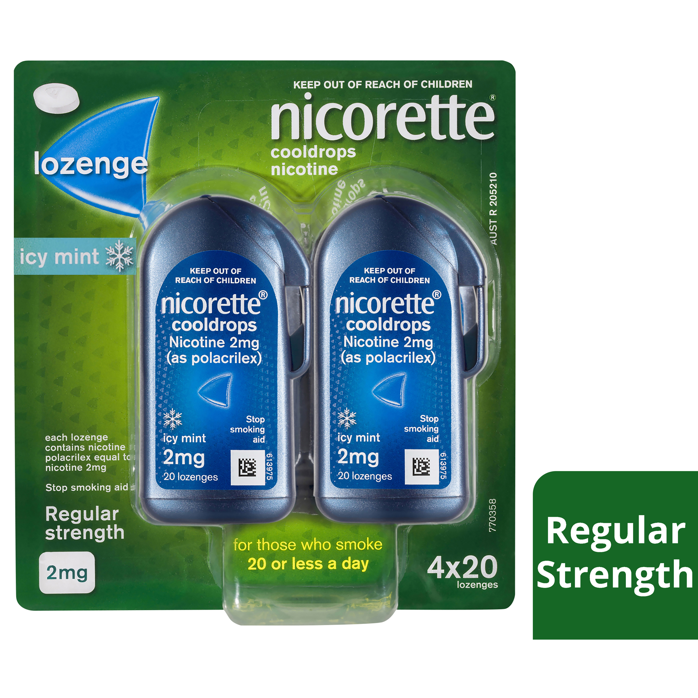 NICORETTE COOL DROPS 2MG 80 LOZENGES - Image 3