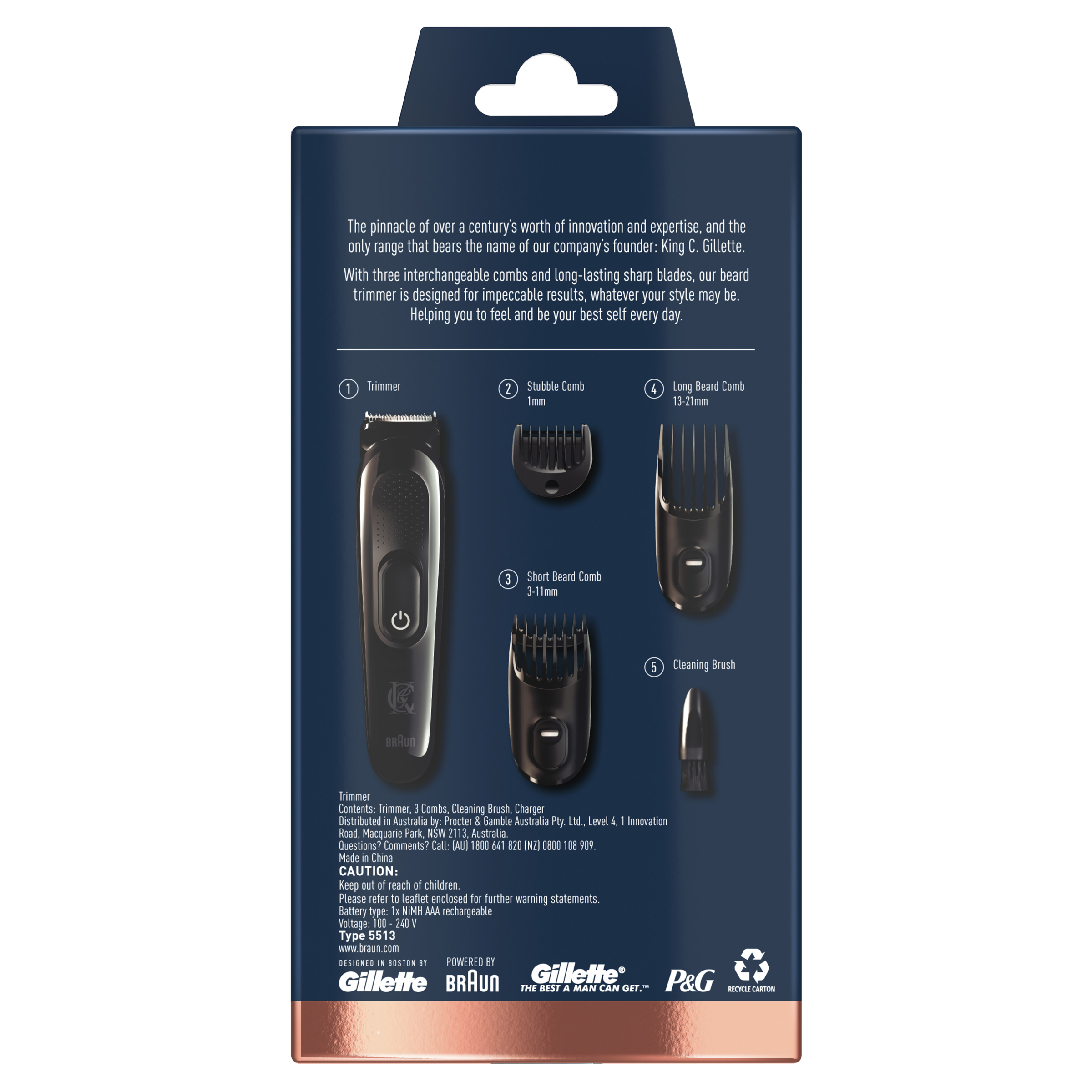 GILLETTE KING C BEARD TRIMMER - Image 2