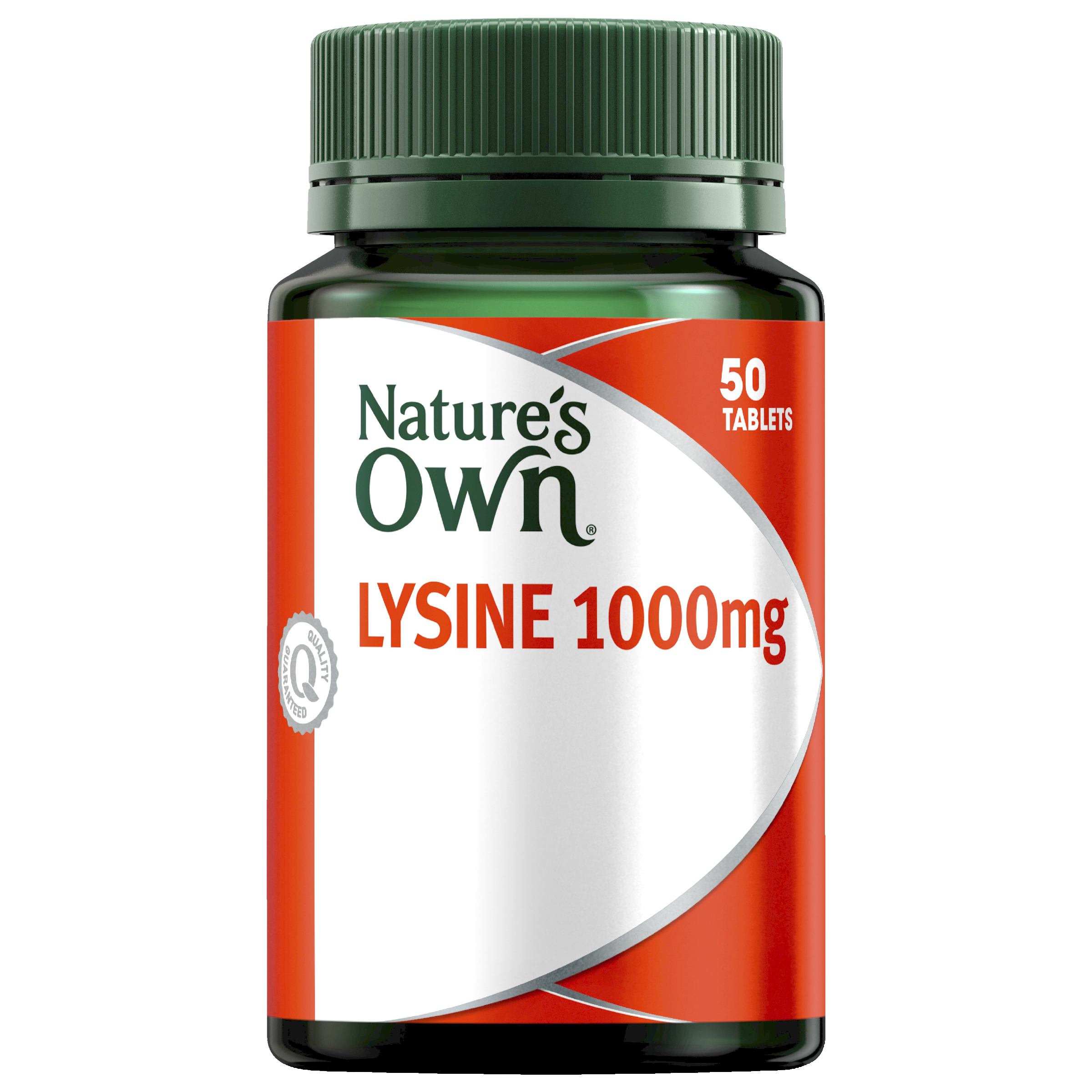 NATURES OWN LYSINE 1000MG 50 TABLETS - Image 7