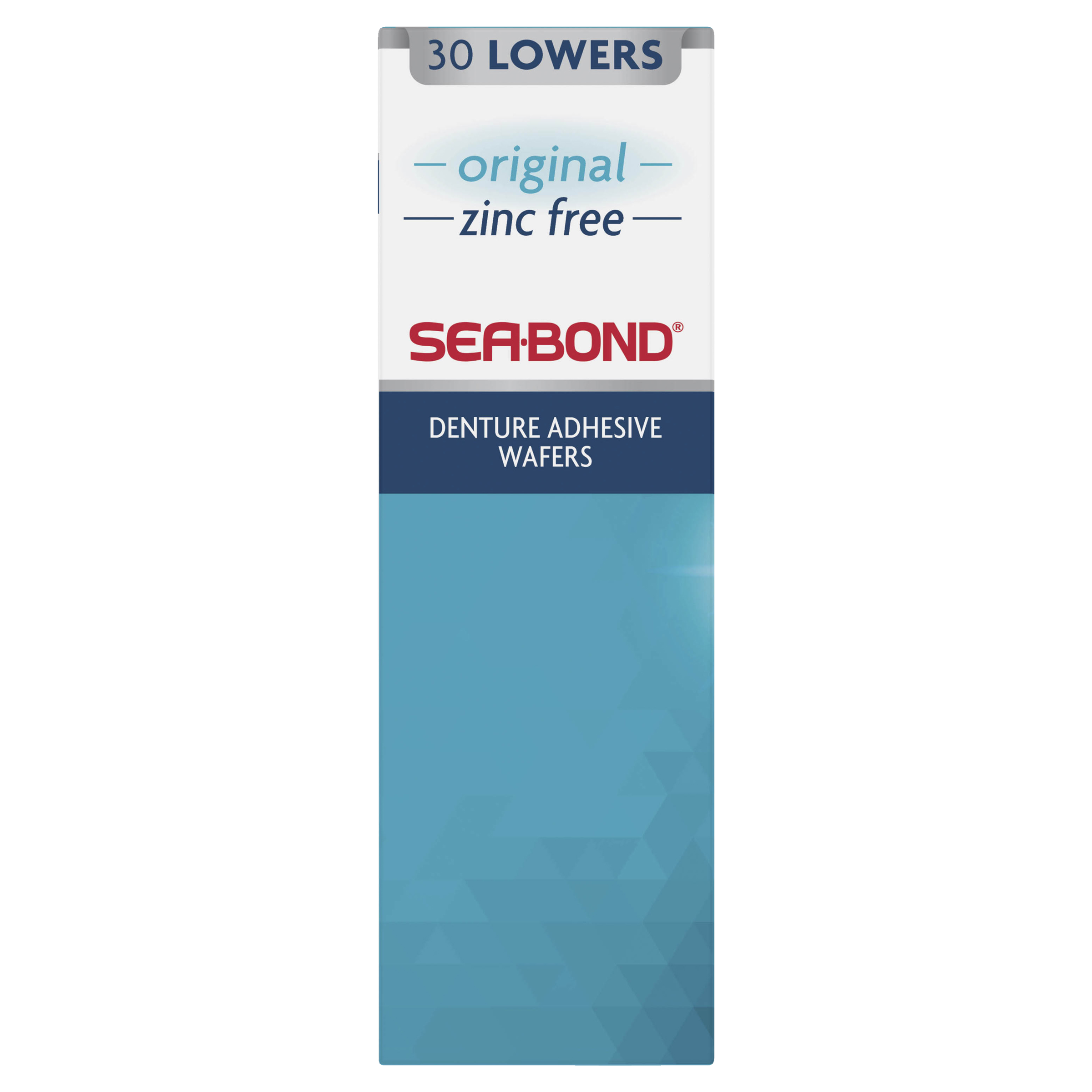 Sea Bond SEA-BOND DENTURE ADHESIVE LOWER STRIPS 30 - Image 3