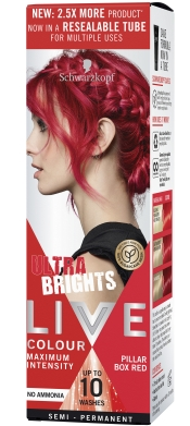 SCHWARZKOPF LIVE COLOUR PILLAR BOX RED 75ML