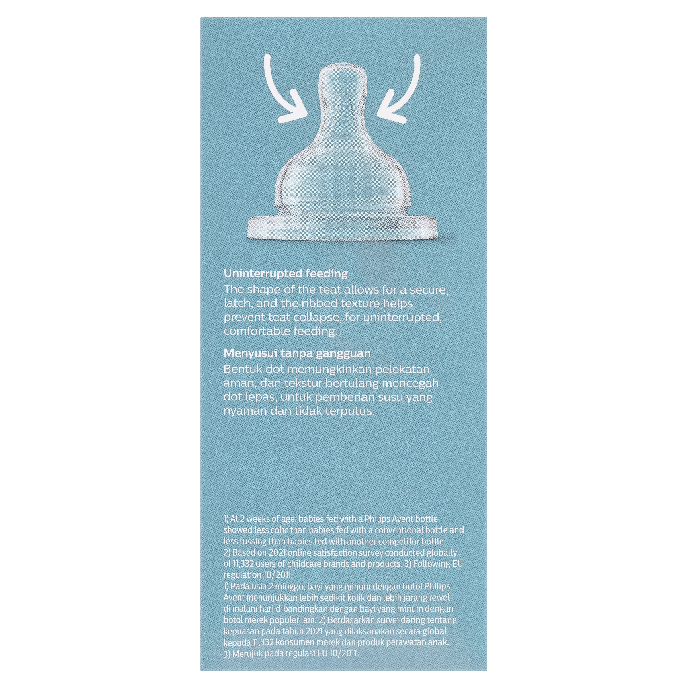 AVENT CLASSIC FEEDING BOTTLE ANTI COLIC 260ML 2 PACK - Image 4
